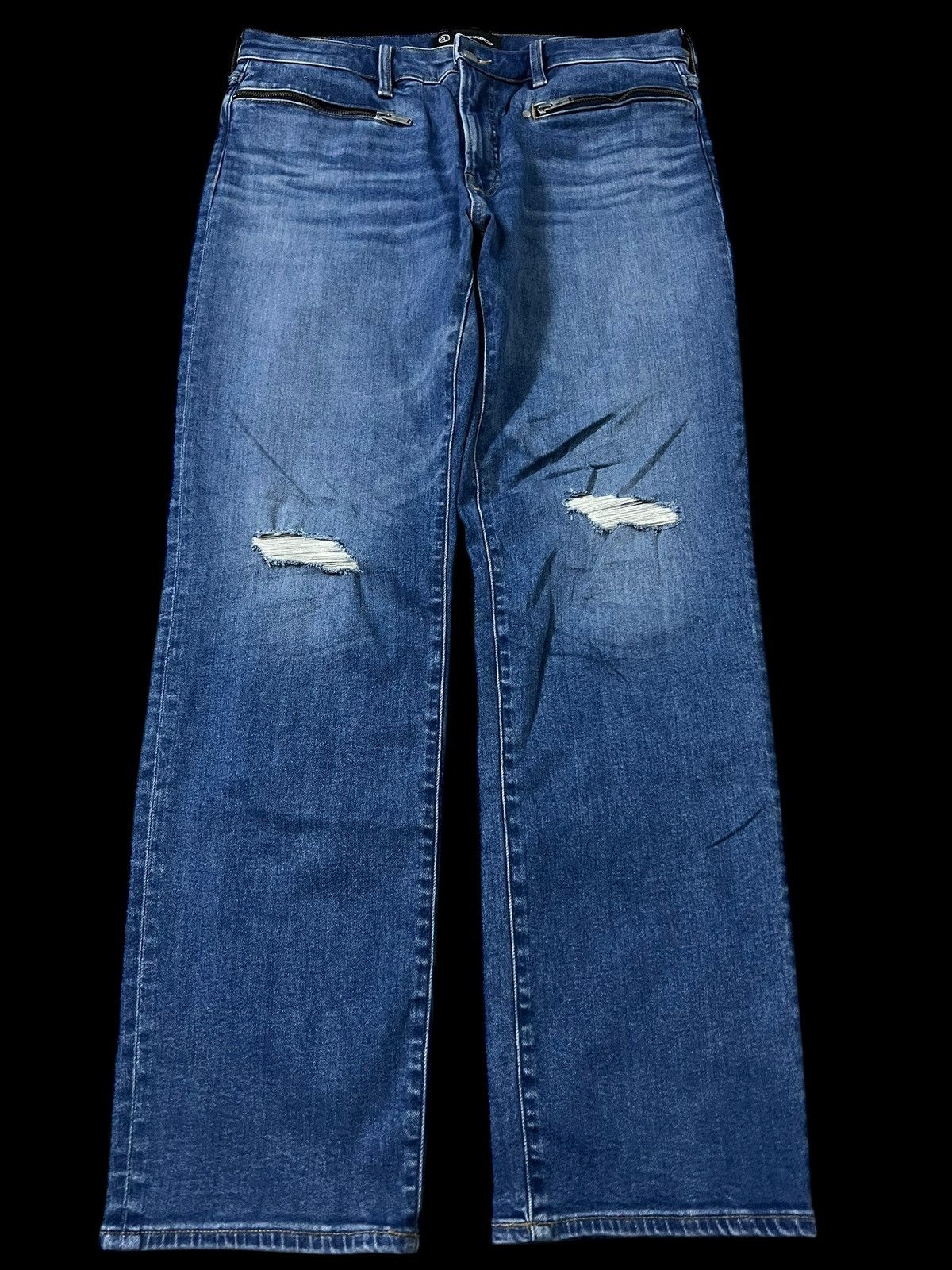 Undercover 💥INSANE 90’STYLE GU X UNDERCOVER DISTRESS BLUE JEAN Size US 32 / EU 48 - 1 Thumbnail