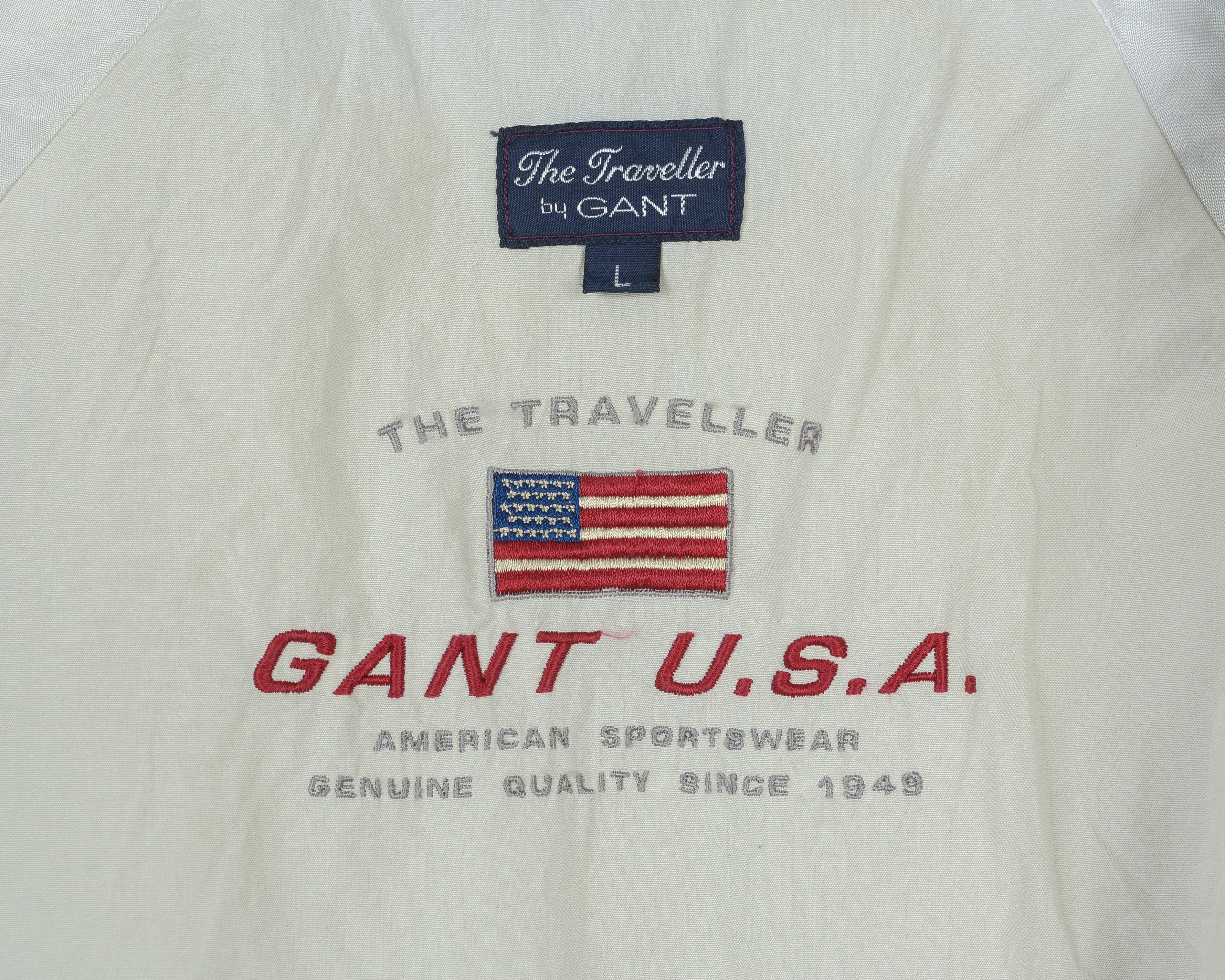 Gant The Traveller Field Jacket Barn Chore Mac Coat Lined Zip Size US L / EU 52-54 / 3 - 10 Thumbnail