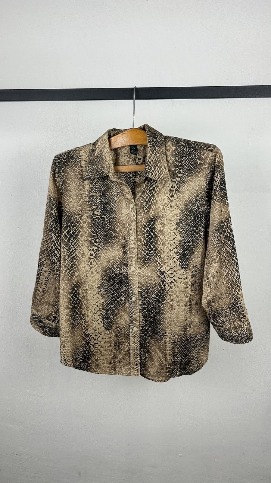 Lauren Ralph Lauren × Polo Ralph Lauren × Ralph Lauren Lauren Ralph Lauren Petite - Snake Shirt Size M / US 6-8 / IT 42-44 - 6 Thumbnail