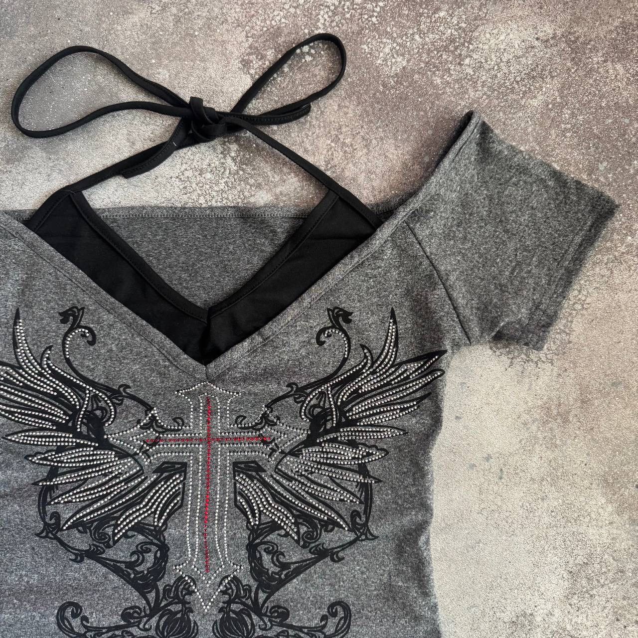 Vintage Super Sexy Y2K Gothic Vintage Tank Top Size M / US 6-8 / IT 42-44 - 4 Thumbnail