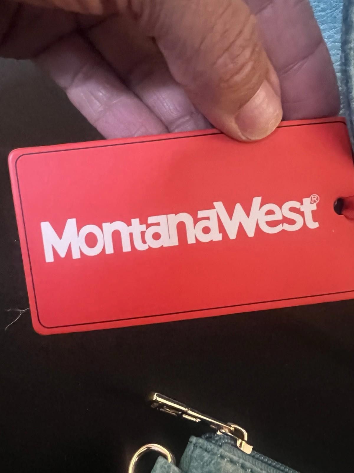 Other Montana West Tote Bag 2 Pc Set Zip Pouch New Western Purse Size ONE SIZE - 3 Thumbnail