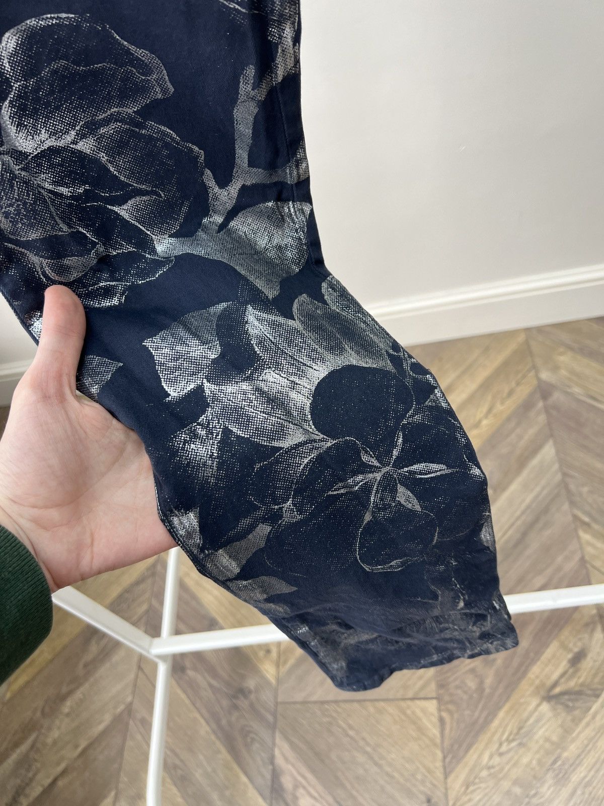 Just Cavalli Vintage Just Cavalli Skinny Fit women’s Pants Floral Print Size 28" / US 6 / IT 42 - 5 Thumbnail