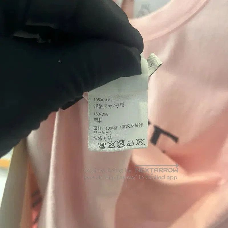 Loewe Loewe Summer Pink Cotton T-Shirt . Size S / US 4 / IT 40 - 6 Thumbnail