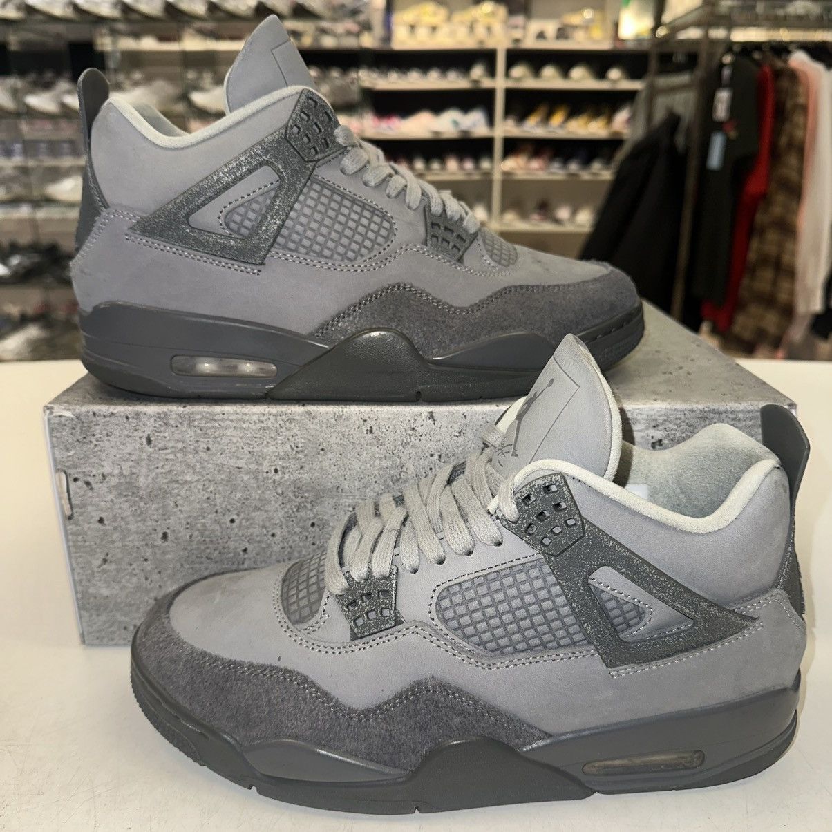 Jordan Brand Size 8 - Air Jordan 4 Retro 2024 Wet Cement - FQ7928-001 Size US 8 / EU 41 - 1 Thumbnail