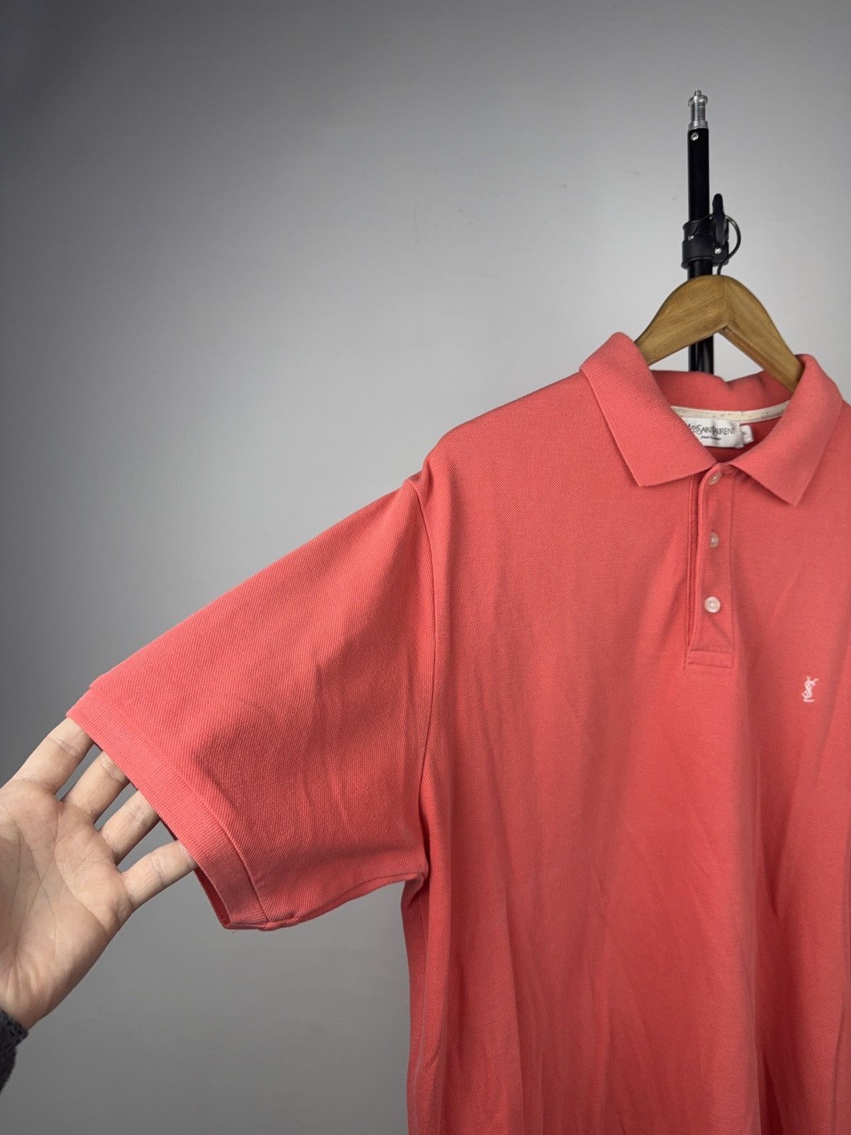 Yves Saint Laurent Vintage 90s Retro Luxury YSL Yves Saint Laurent polos Size US XL / EU 56 / 4 - 2 Thumbnail