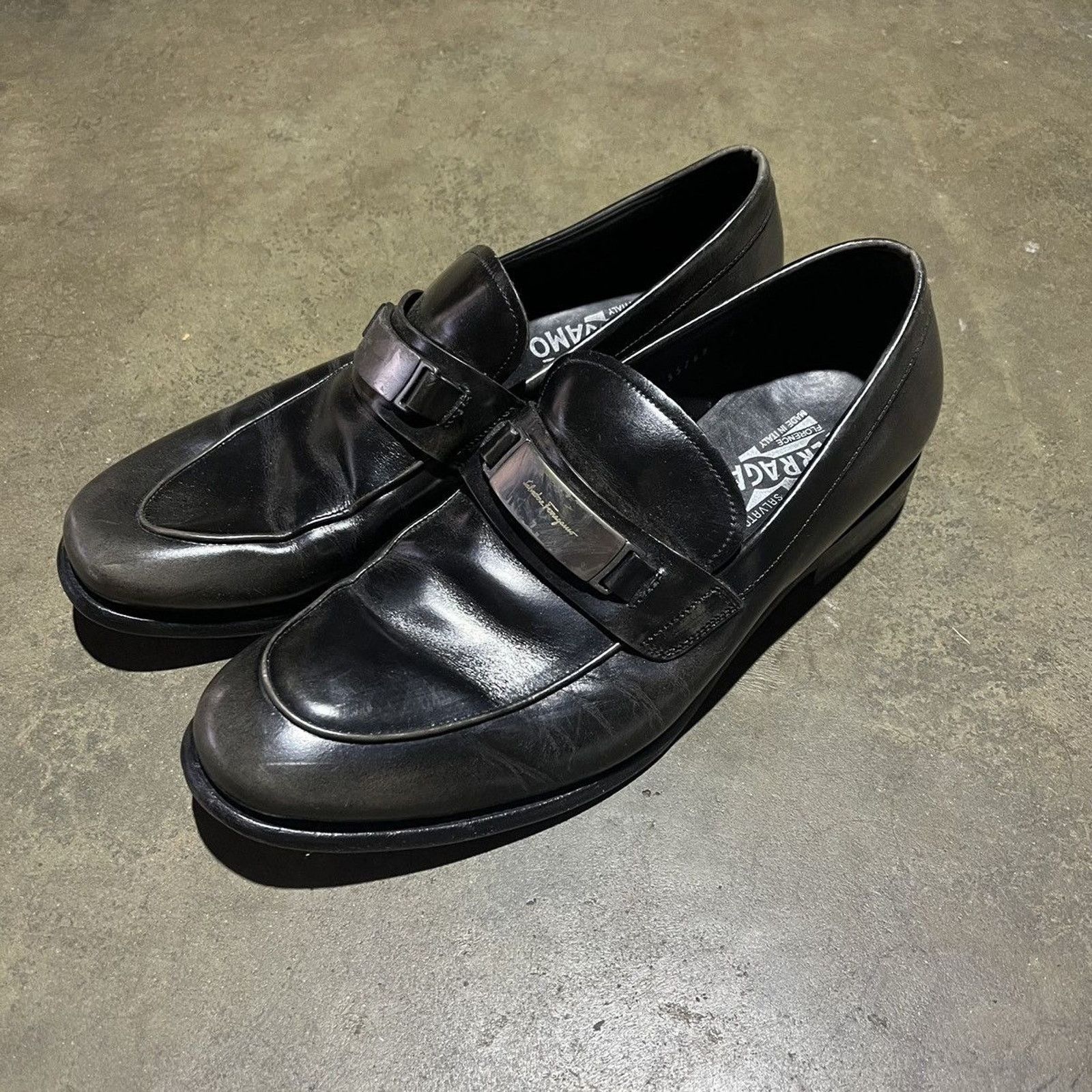 Salvatore Ferragamo Tassel Loafers Burgundy Leather 9D MENS 9.5 - Salvatore Ferragamo Men main image 2