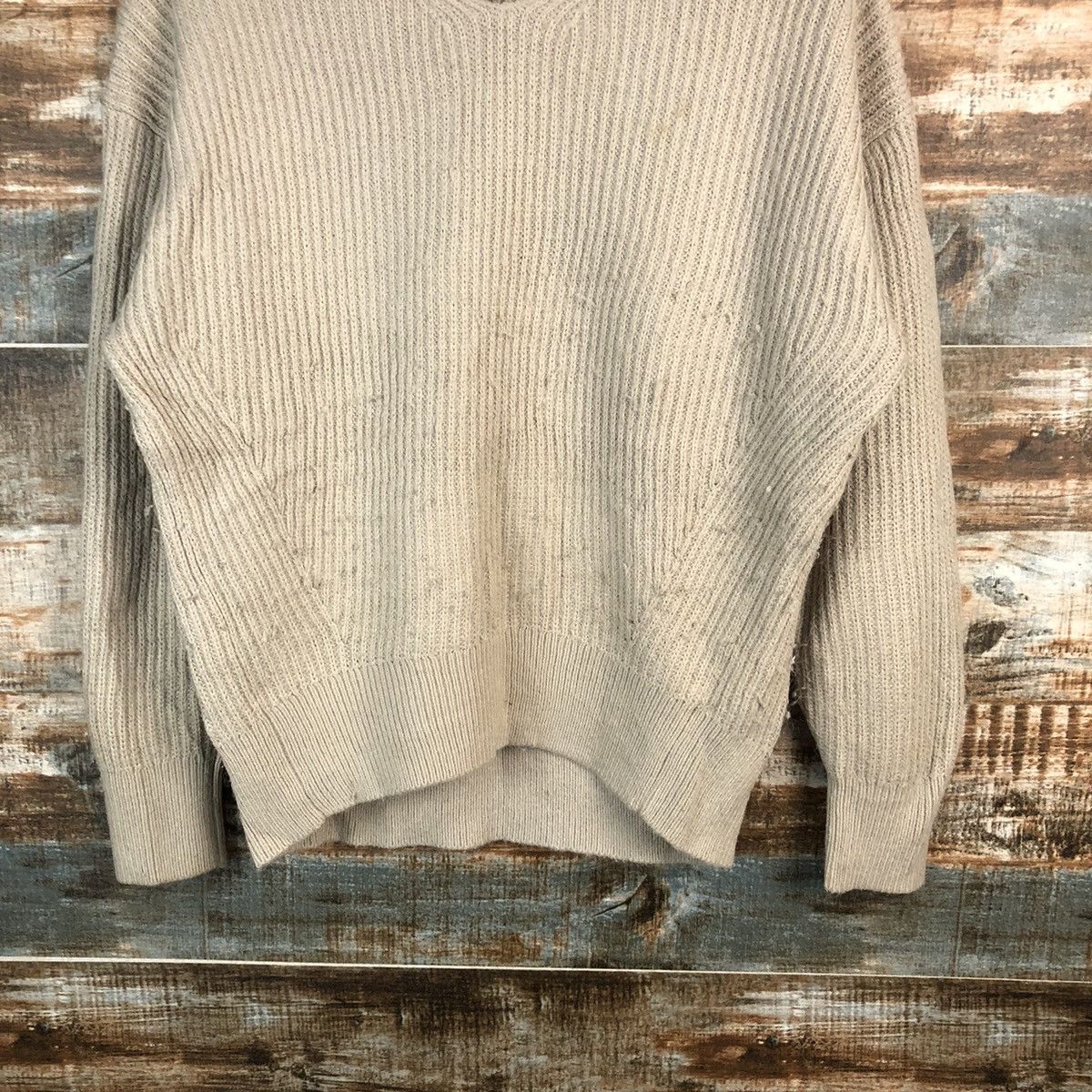 Global Work × Homespun Knitwear Global Work japan vintage Brown Knitwear #A1652 Size M / US 6-8 / IT 42-44 - 6 Thumbnail