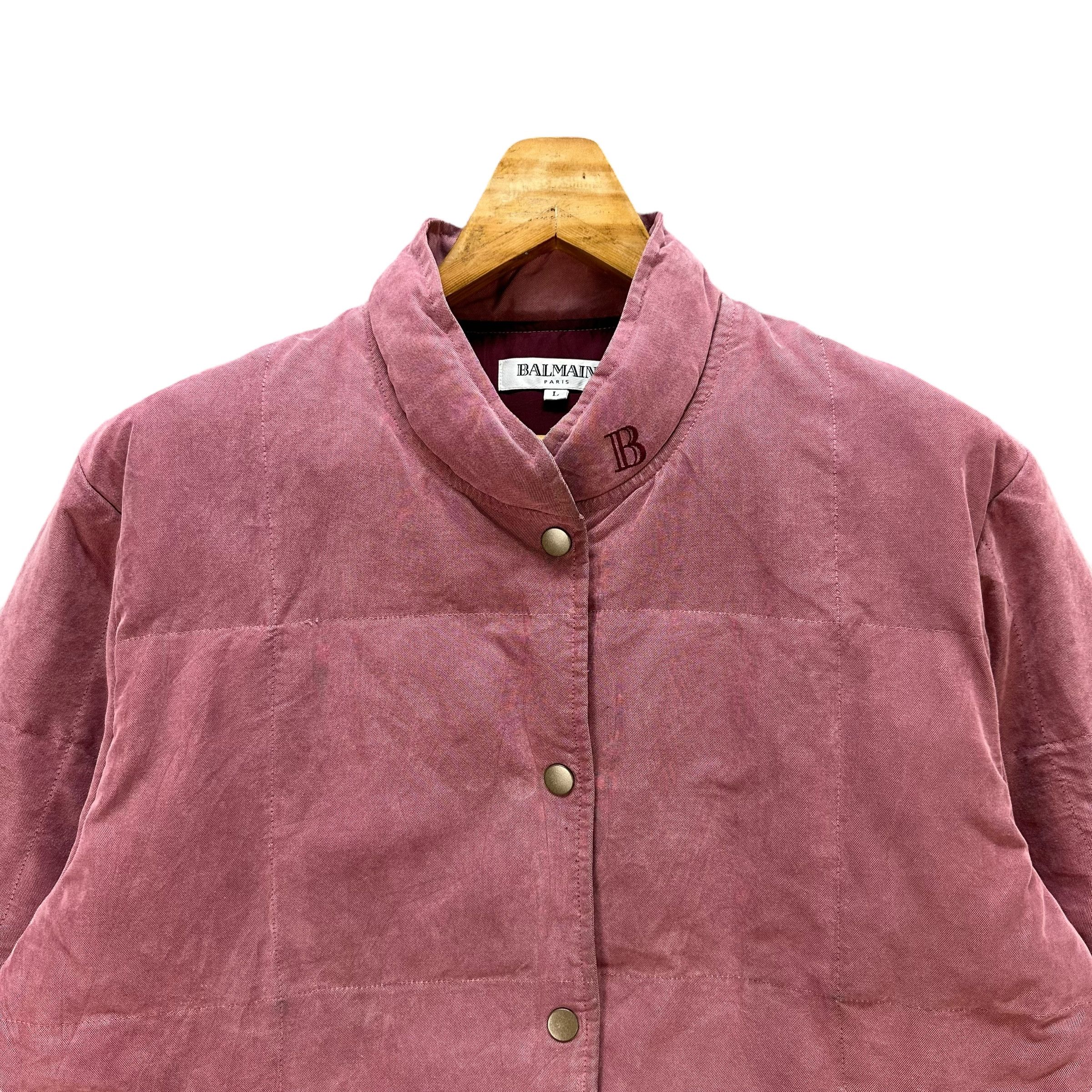 Balmain BALMAIN PARIS Puffer Jacket Down Jacket #A37-0849 Size L / US 10 / IT 46 - 2 Thumbnail