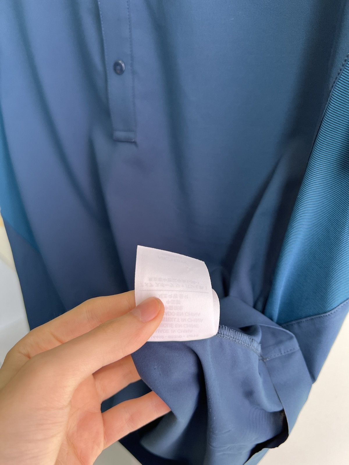 Arc'teryx × Vintage Vintage Arc'teryx Blue tee Size US S / EU 44-46 / 1 - 10 Thumbnail