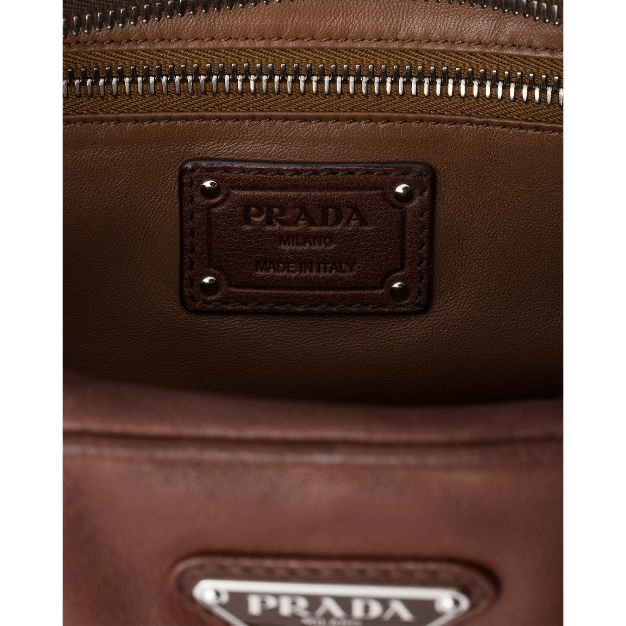 Prada PRADA $4800 Cocoa Brown Large Top Handle bag New & Authentic Size ONE SIZE - 4 Thumbnail