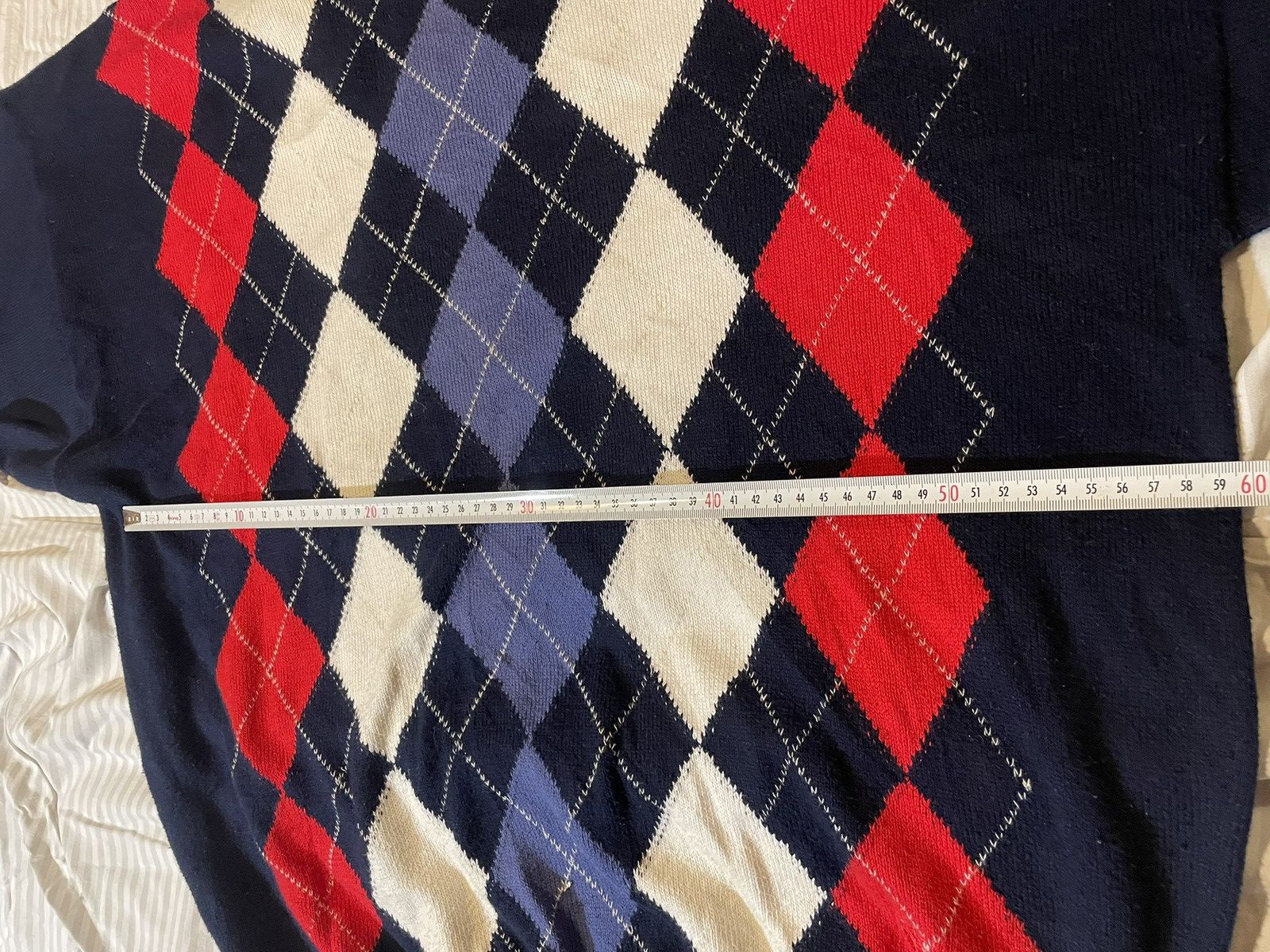 Burberry Vintage Knitwear oversize sweater 90s Size US XL / EU 56 / 4 - 2 Thumbnail