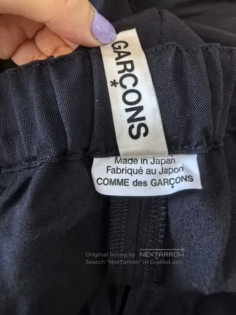Comme des Garcons Comme des Garcons size S Black Casual Pants, Size S Size 23" - 4 Thumbnail