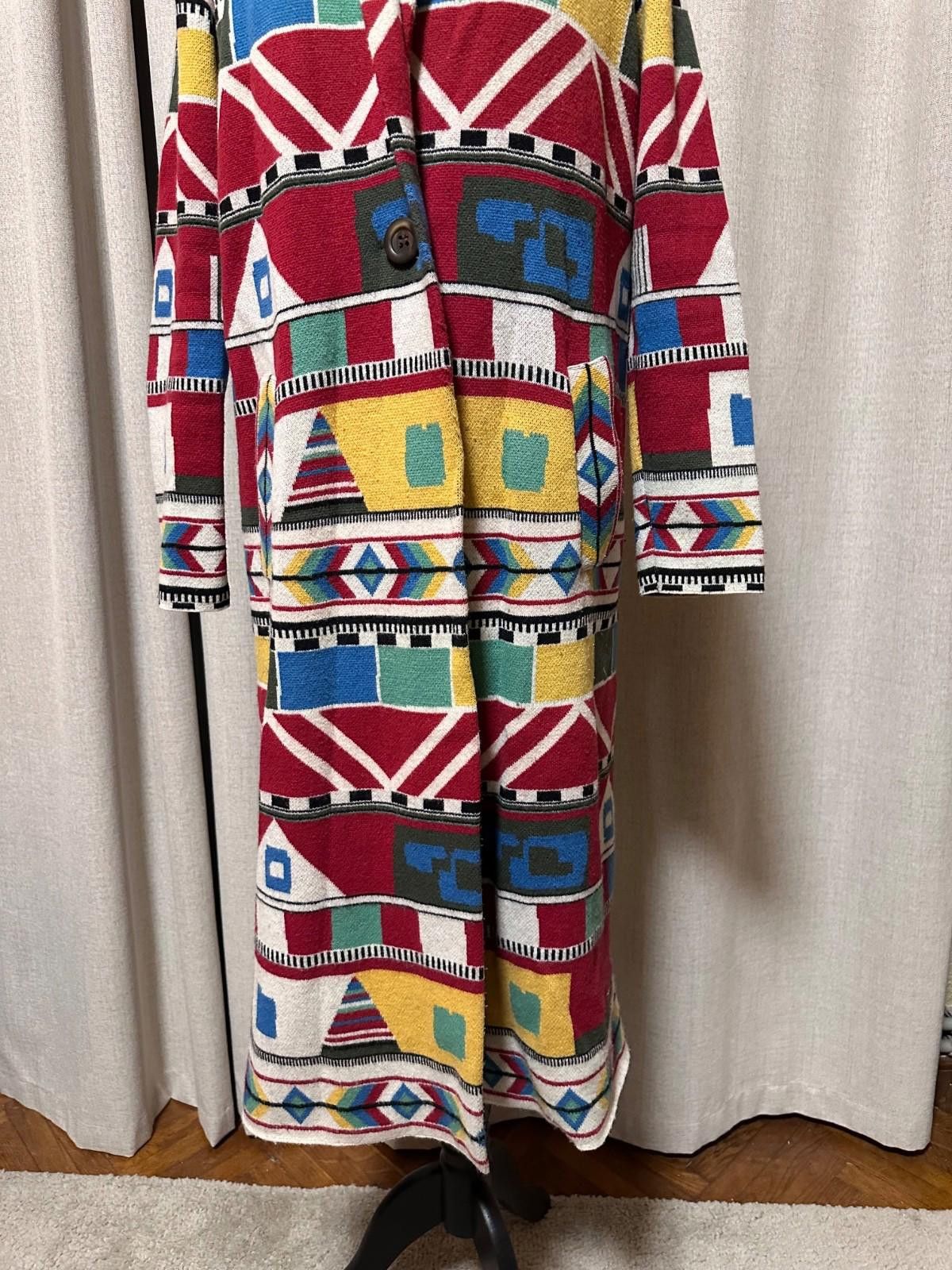 United Colors Of Benetton United Colors of Benetton x Stella Jean Cashmere Wool Coat Size S / US 4 / IT 40 - 5 Thumbnail