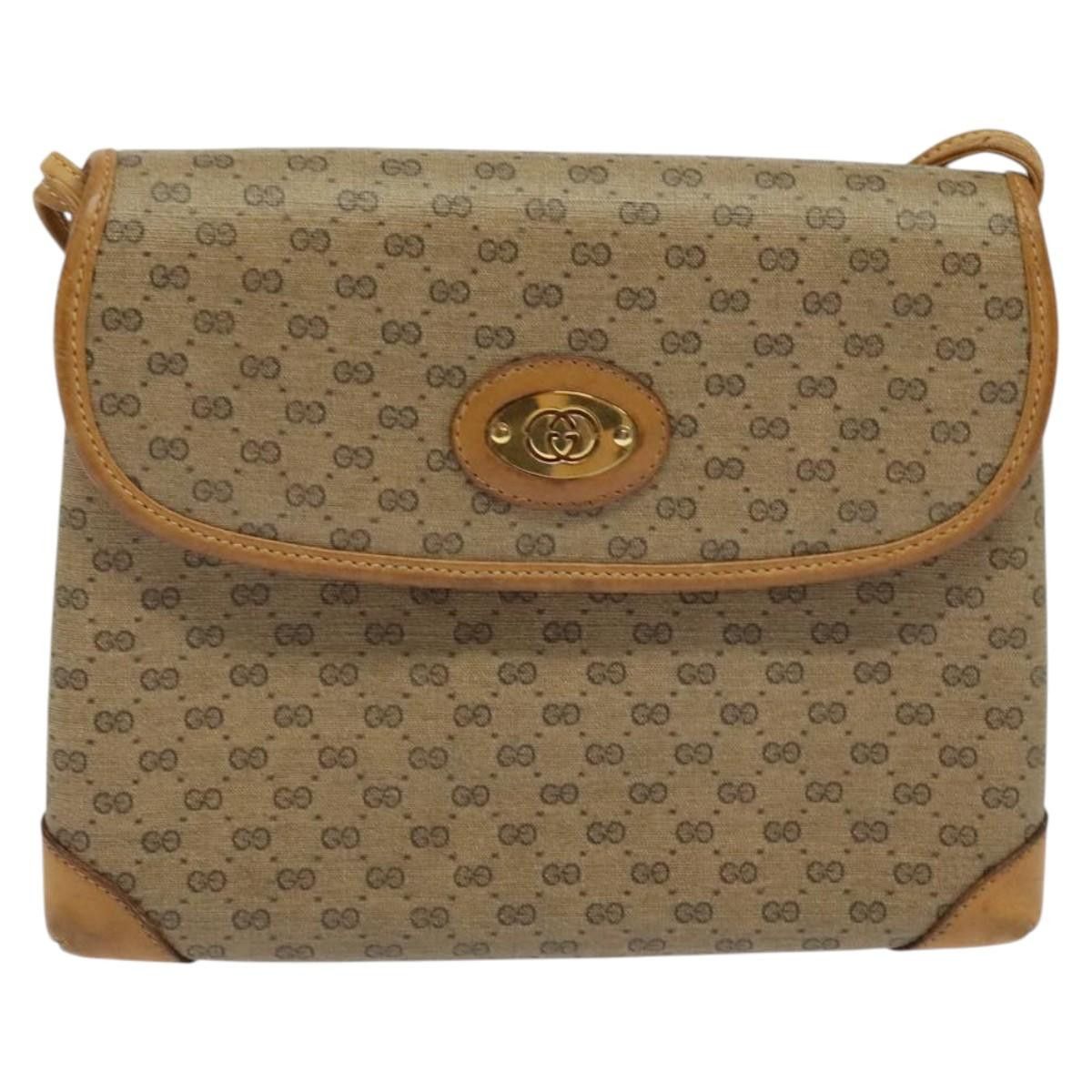 Gucci GUCCI Micro GG Supreme Shoulder Bag Pvc Beige Gold 007 49 Size ONE SIZE - 2 Thumbnail