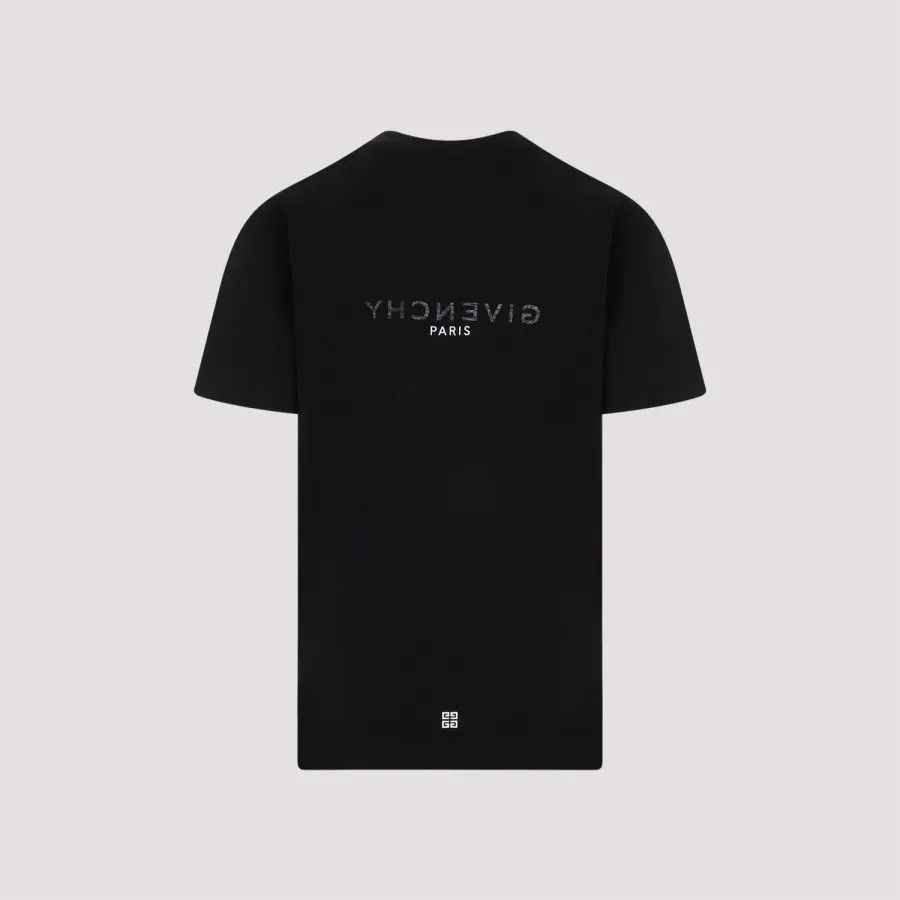 Givenchy o1srvl11e0125 Cotton T-Shirt in Black Size US S / EU 44-46 / 1 - 2 Thumbnail