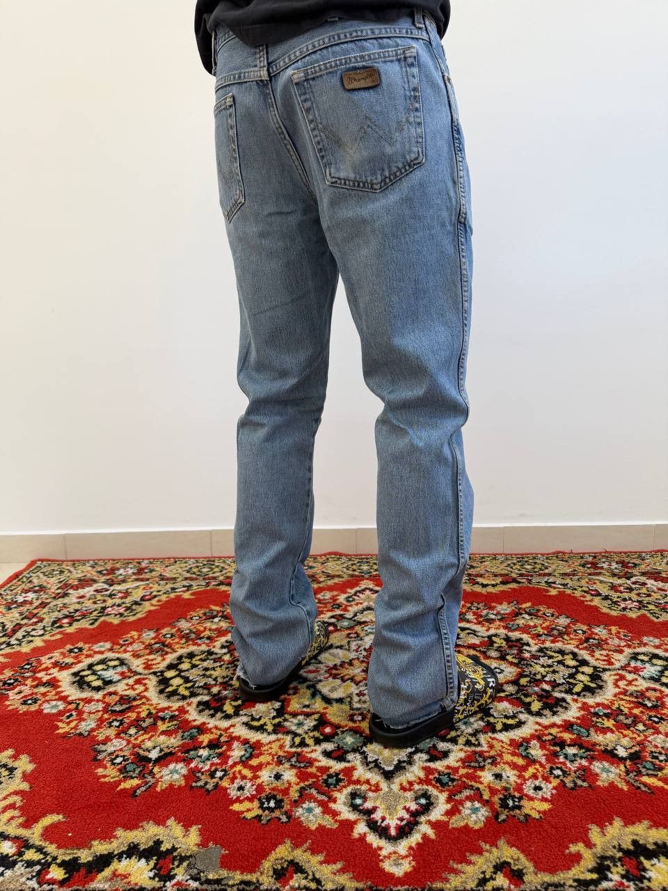 Wrangler Vintage Wrangler Straight Fit Jeans if6was style Size US 33 - 3 Thumbnail