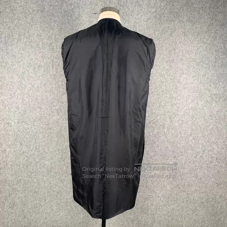 Comme des Garcons Comme des Garcons Black Wool Long Trench Coat Size US M / EU 48-50 / 2 - 5 Thumbnail