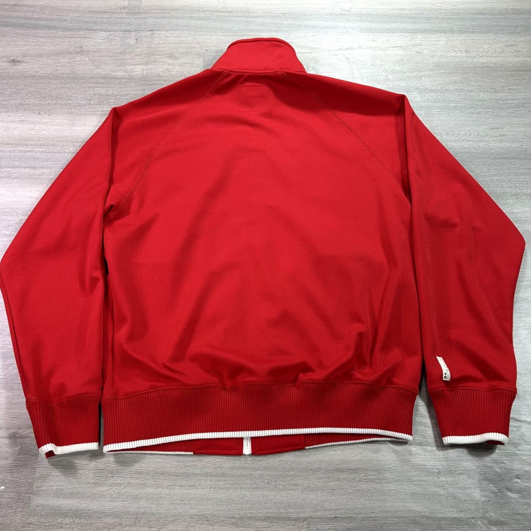 Rocawear VINTAGE Rocawear Track Jacket Mens Medium Red Full Zip R+ Logo Hip Hop Y2K Size US M / EU 48-50 / 2 - 2 Thumbnail