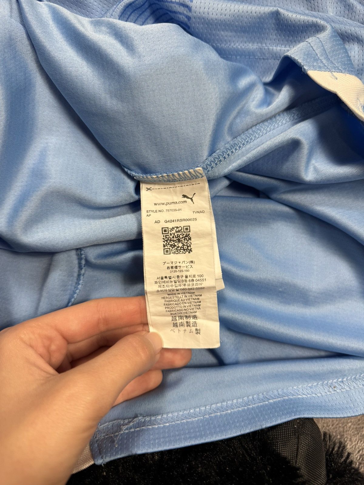 Puma Manchester City 2023/24 Home Jersey — Authentic Puma Size US XXL / EU 58 / 5 - 8 Thumbnail