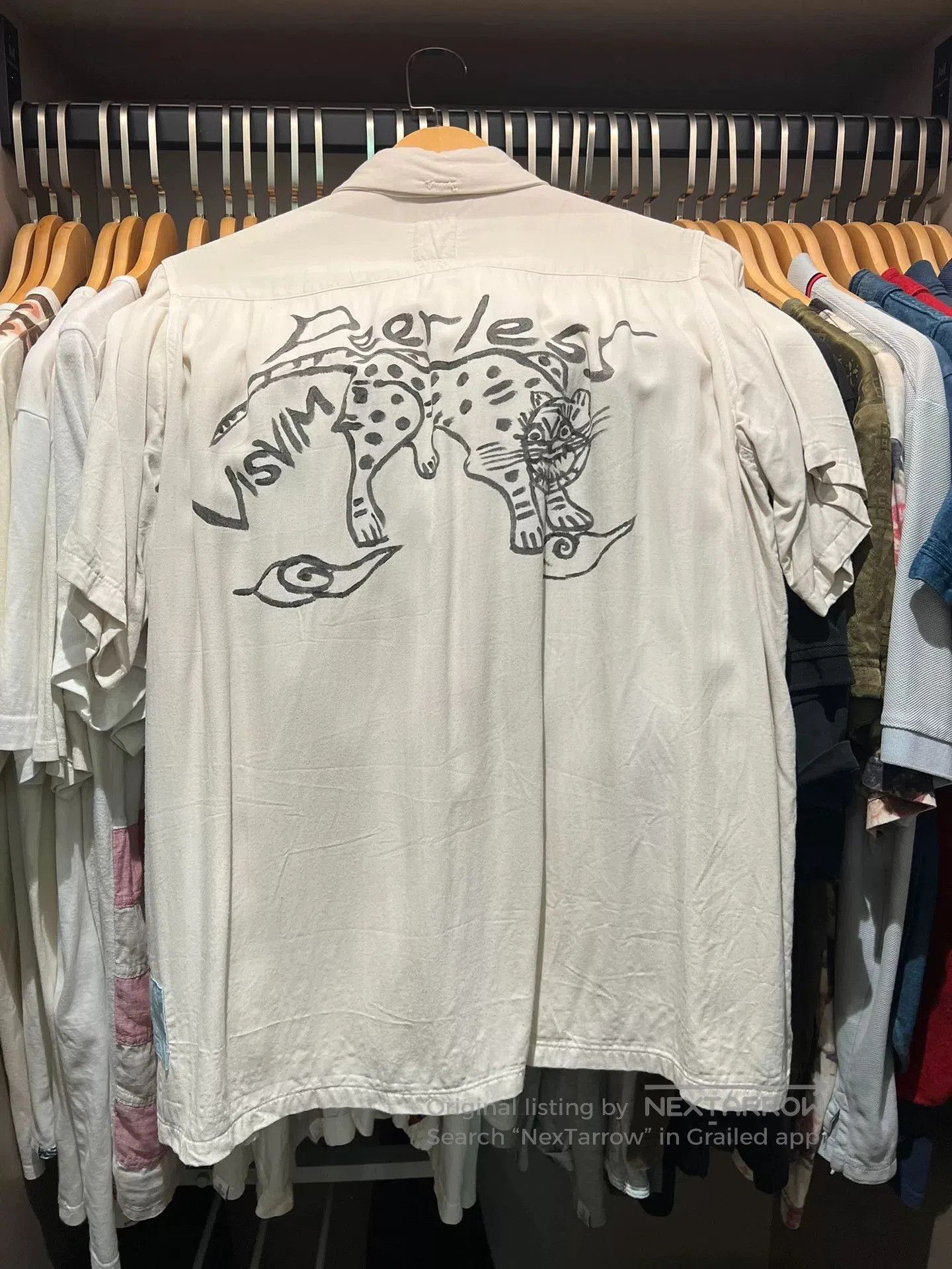 Visvim visvim Hand-Painted Tiger Short Sleeve Shirt. Size US S / EU 44-46 / 1 - 1 Thumbnail