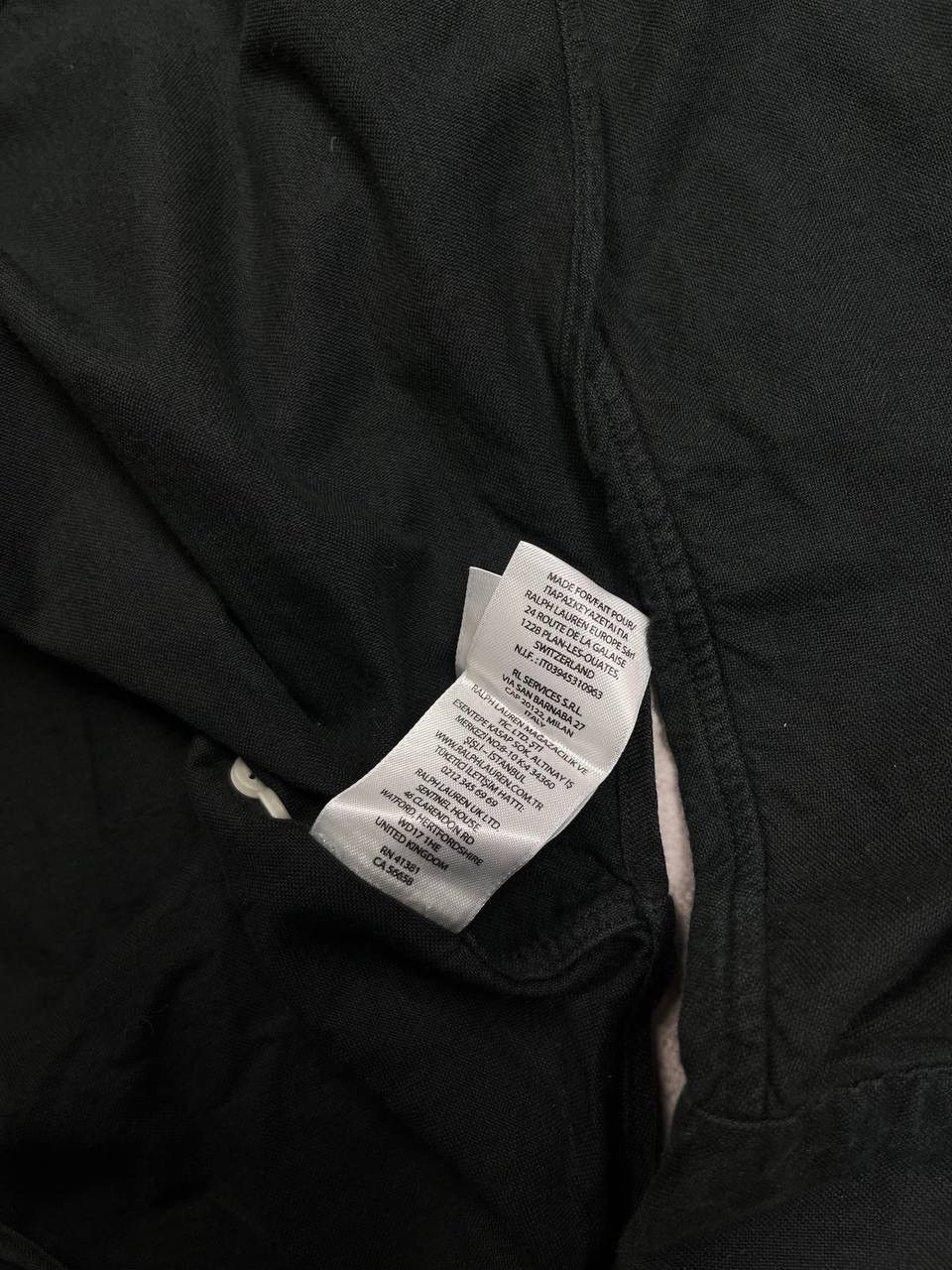 Polo Ralph Lauren × Vintage Vintage Polo Ralph Lauren Black Shirt M Size US M / EU 48-50 / 2 - 5 Thumbnail