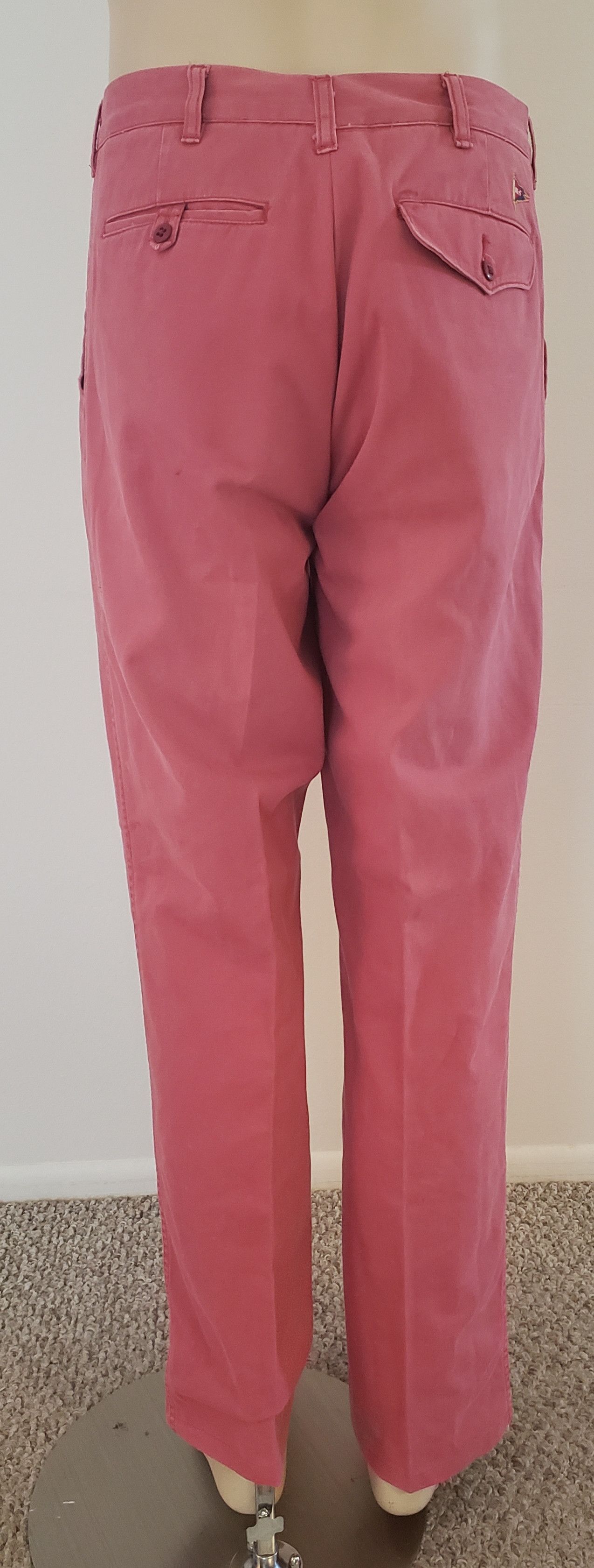 Polo Ralph Lauren Polo men's light red cotton chino pants 34 Size US 34 / EU 50 - 7 Thumbnail