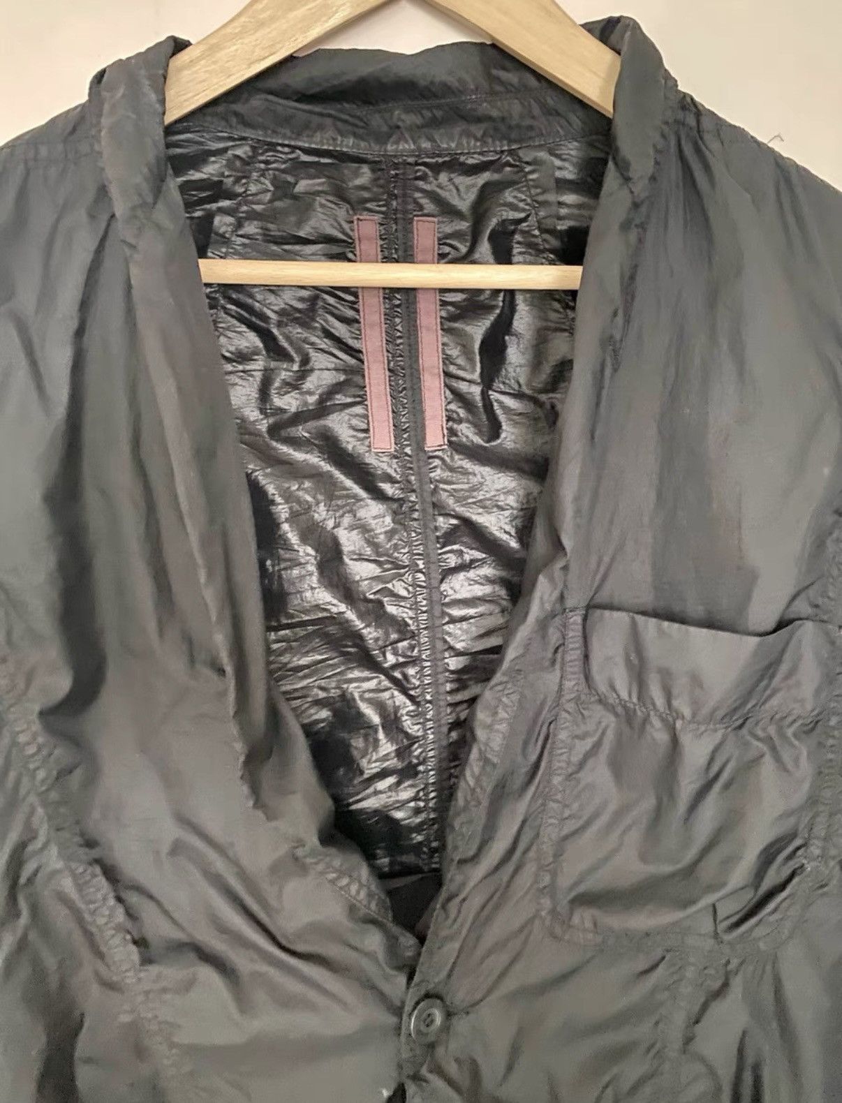 Rick Owens Rick Owens DRKSHDW Men's Black Ultra-Thin Blazer Size US XS / EU 42 / 0 - 2 Thumbnail