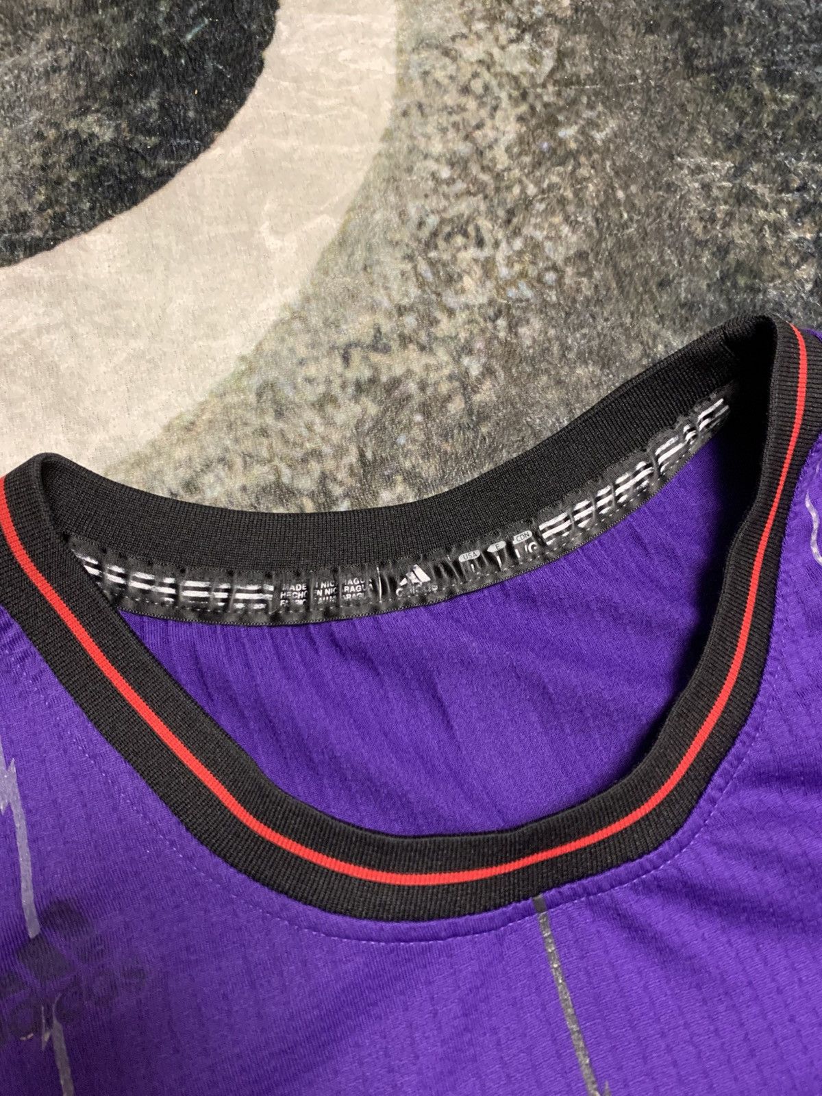 NBA Toronto Raptors Jersey Vintage Adidas Size ONE SIZE - 5 Thumbnail