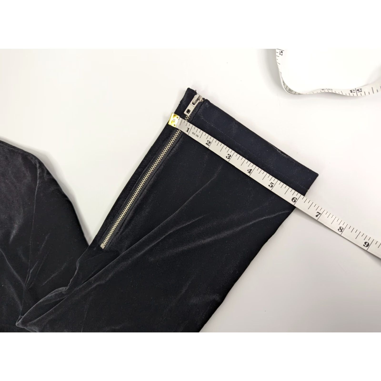 Rag & Bone rag & bone Women’s Black Velour Zip Pockets Drawstring Track Pants S Small Size 28" / US 6 / IT 42 - 7 Thumbnail