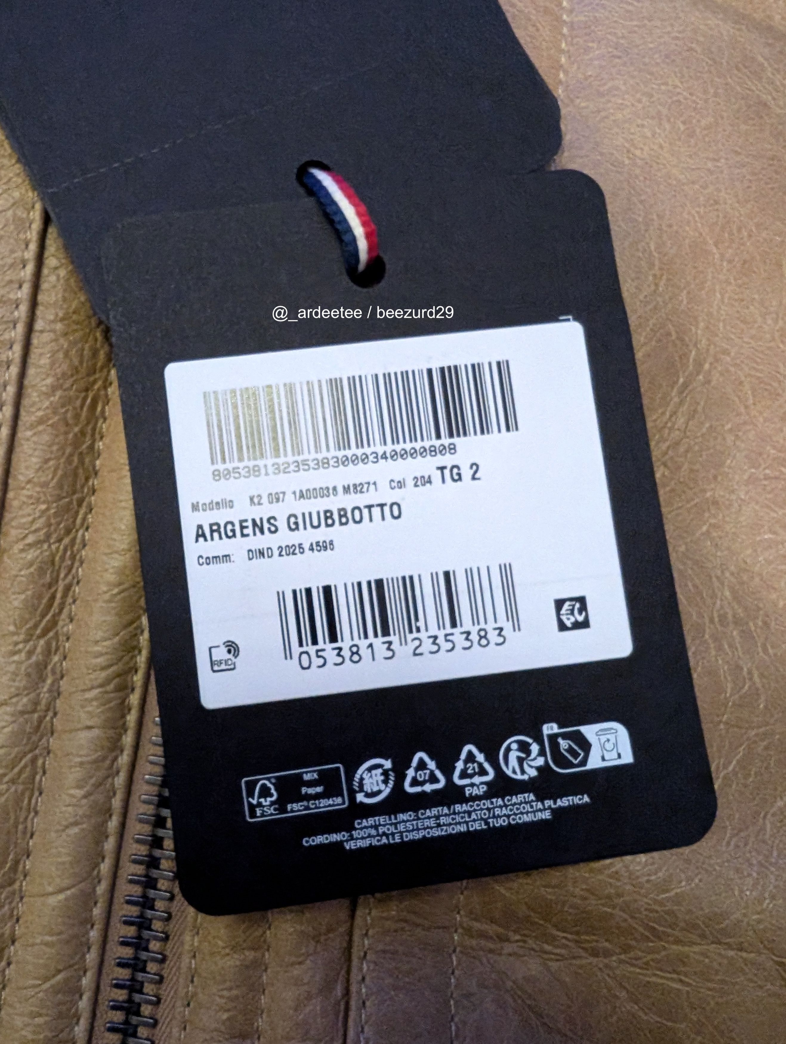 Moncler Grenoble *NEW* $8K SHEARLING LEATHER/DOWN ARGENS PUFFER JACKET Size US M / EU 48-50 / 2 - 17 Thumbnail