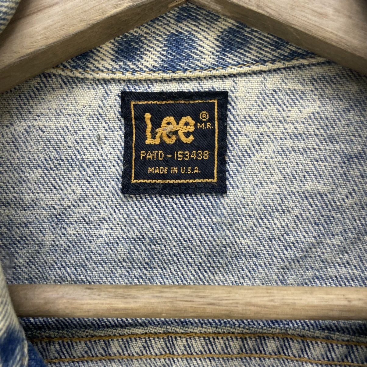Lee × Vintage 💥Vintage Lee Acid Wash Trucker Jacket Size US M / EU 48-50 / 2 - 11 Thumbnail