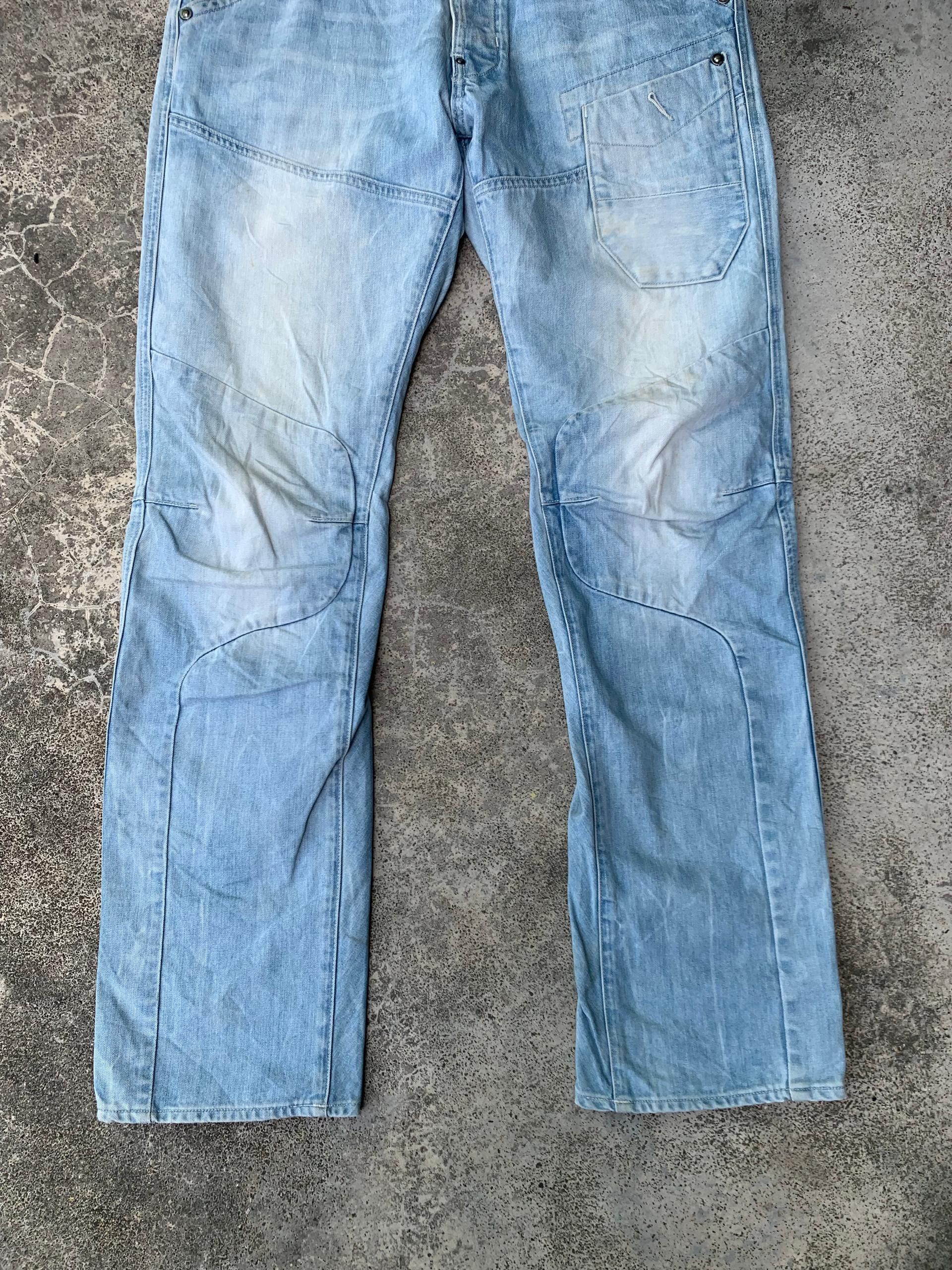 G-Star × If Six Was Nine × Le Grande Bleu (L.G.B.) Vintage G Star Raw Denim Multi Pocket Jeans Size US 30 / EU 46 - 11 Thumbnail
