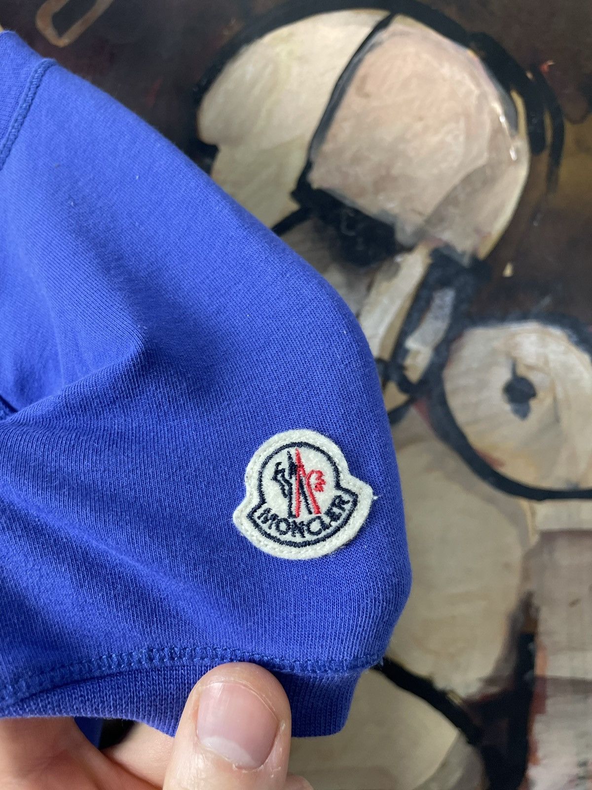 Moncler Moncler polo tee zip women mini logo designer royal blue y2k Size XS / US 0-2 / IT 36-38 - 2 Thumbnail