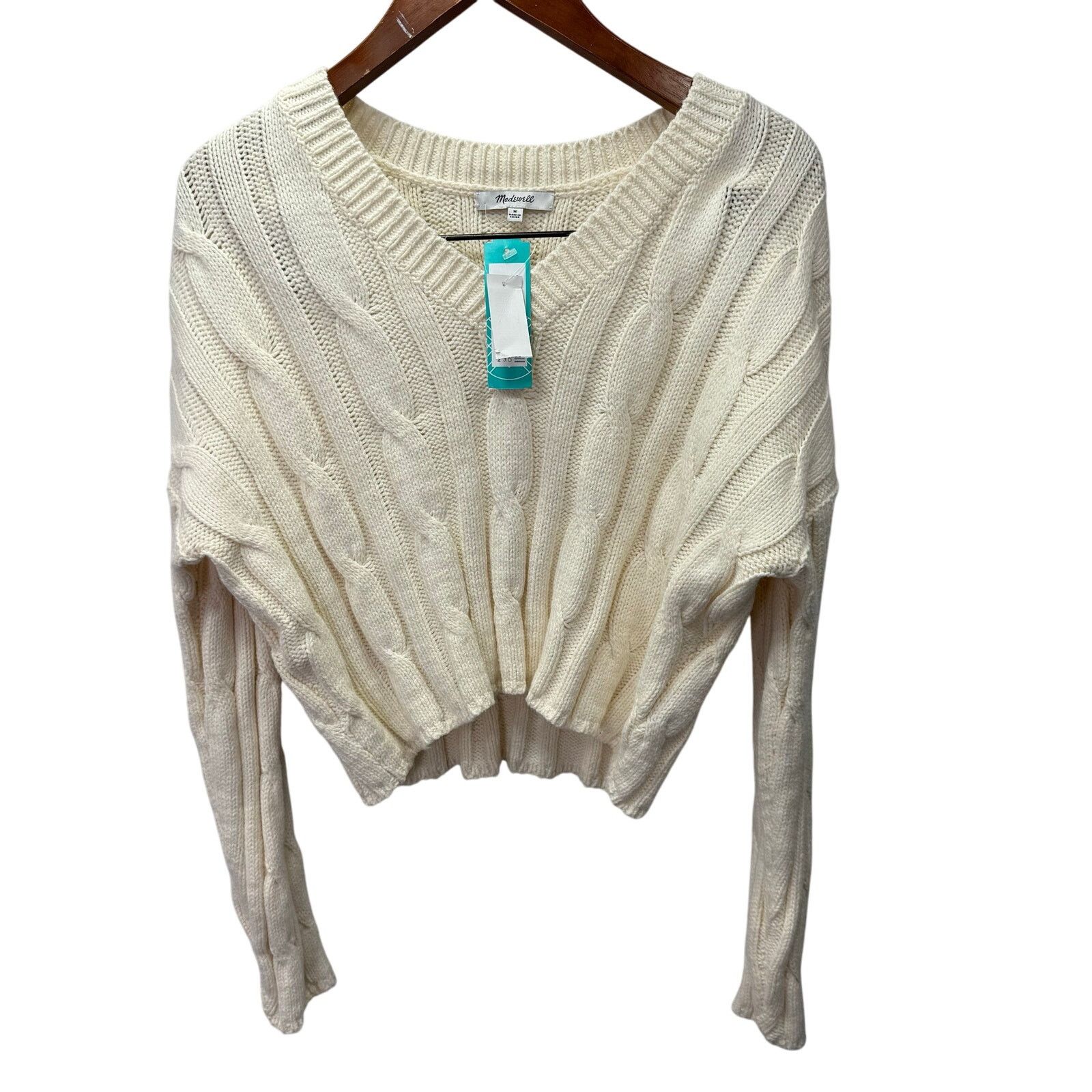 Madewell Madewell Women's Oversized Sweater Chunky sz M NEW #G728 Size M / US 6-8 / IT 42-44 - 5 Thumbnail