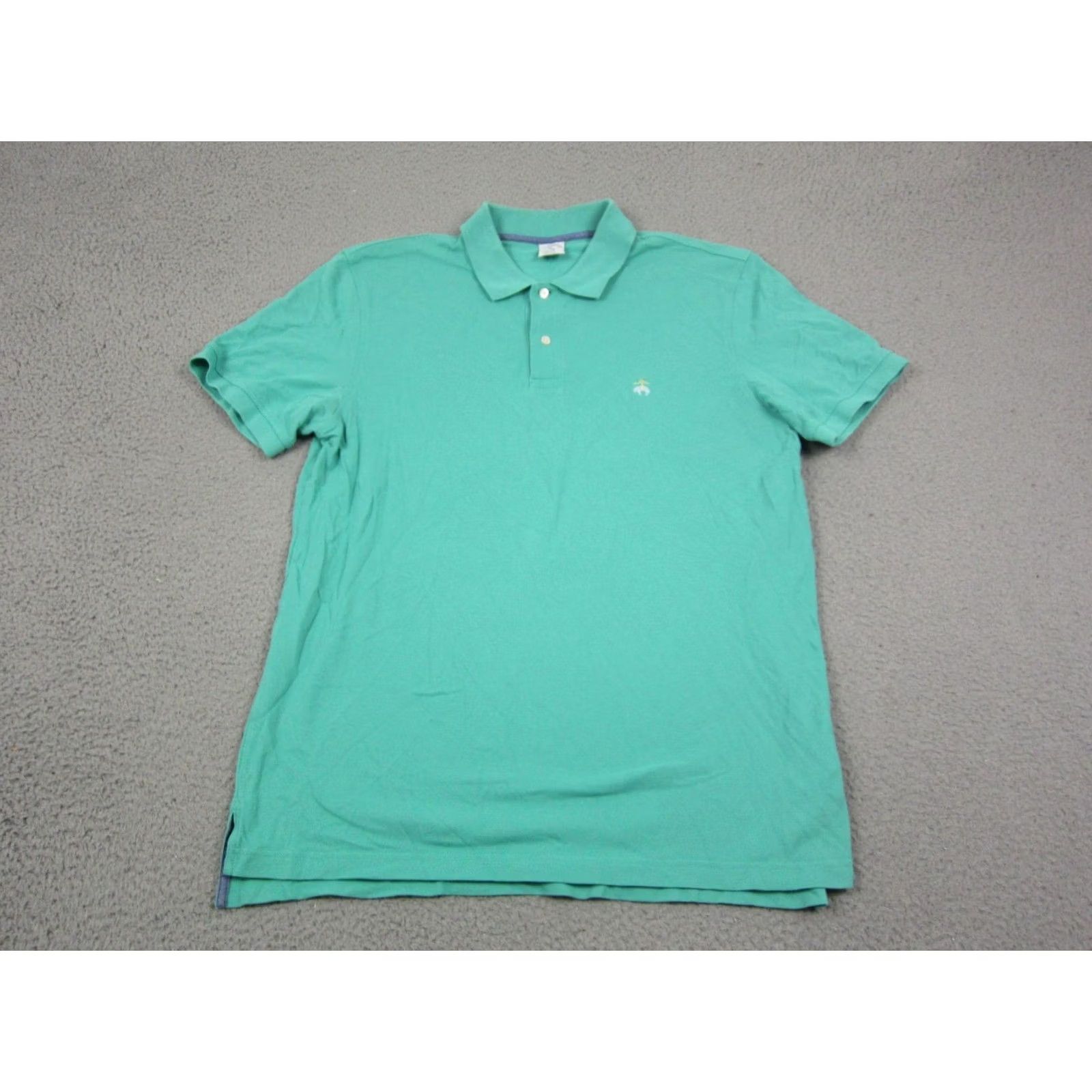 Brooks Brothers Brooks Brothers Polo Shirt Mens XL Green Slim Fit Performance Golf Size US XL / EU 56 / 4 - 2 Thumbnail