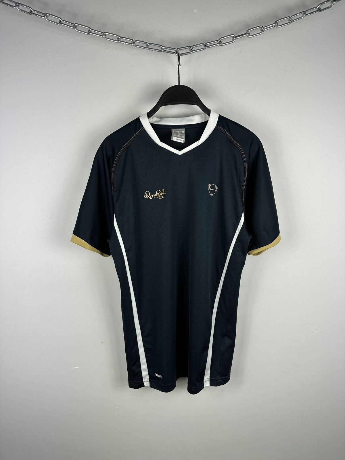 NIKE Ronaldinho 10R Alegria BRAZIL black jersey shirt trikot