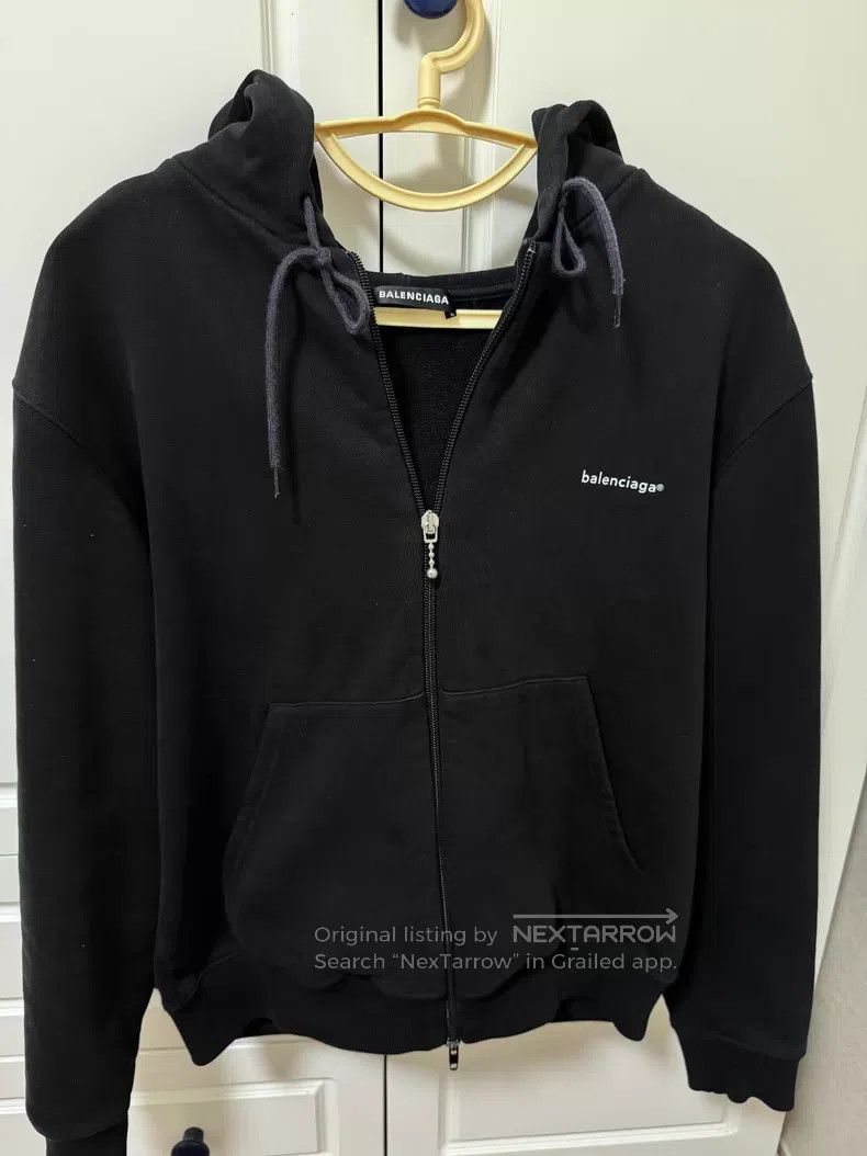 Balenciaga Balenciaga Small Letter Logo Zip-Up Jacket Size US S / EU 44-46 / 1 - 1 Thumbnail
