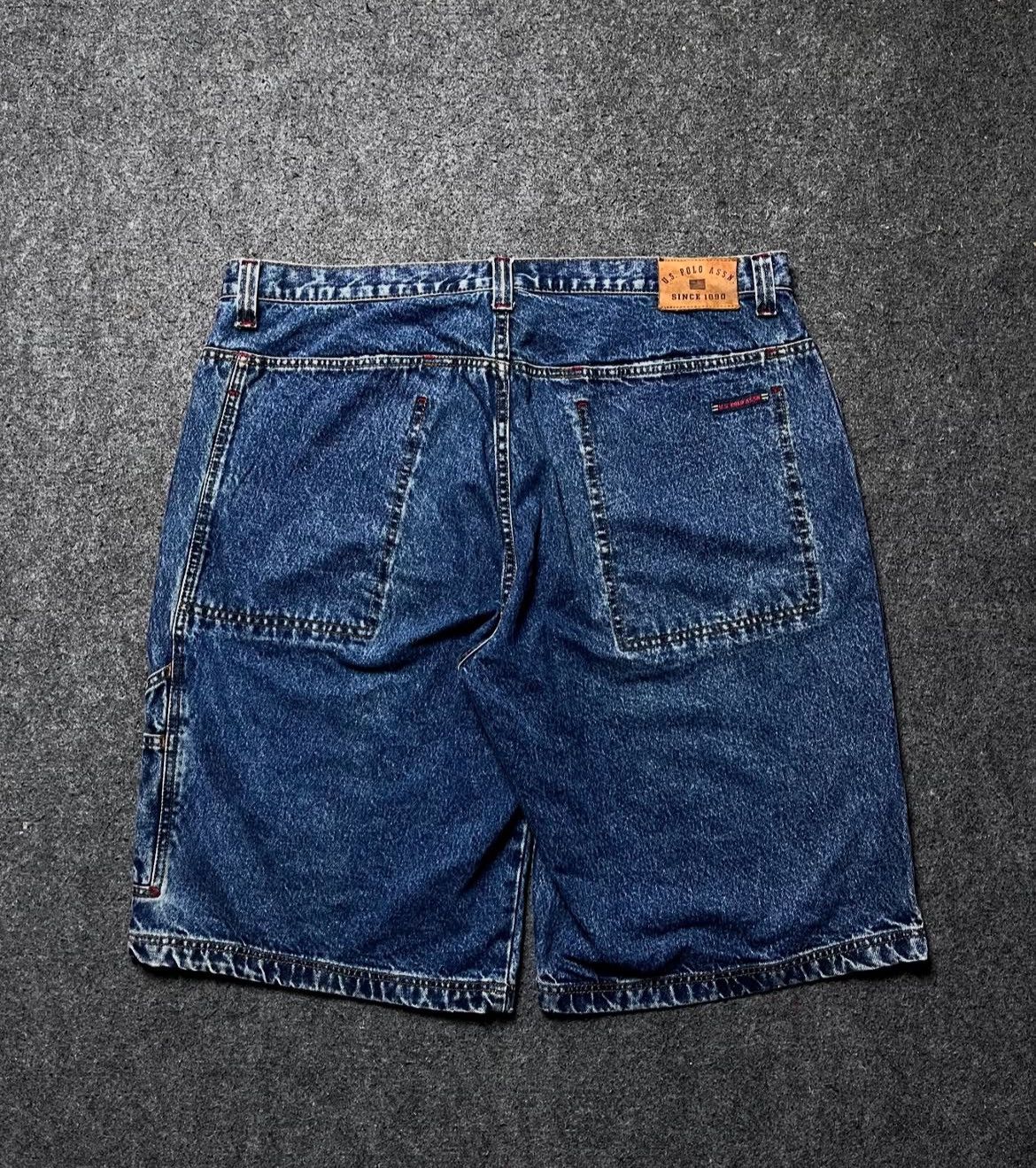 U.S. Polo Assn. × Vintage 90’S JORTS PANTS US POLO ASSN CARPENTER Y2K Size US 40 / EU 56 - 2 Thumbnail