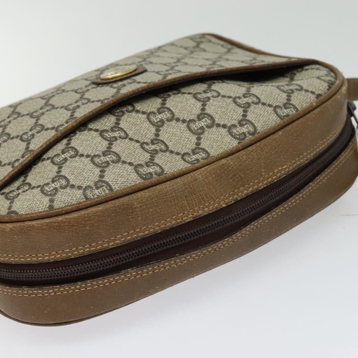 Gucci GUCCI GG Plus Supreme Shoulder Bag Pvc Beige Gold Size ONE SIZE - 6 Thumbnail