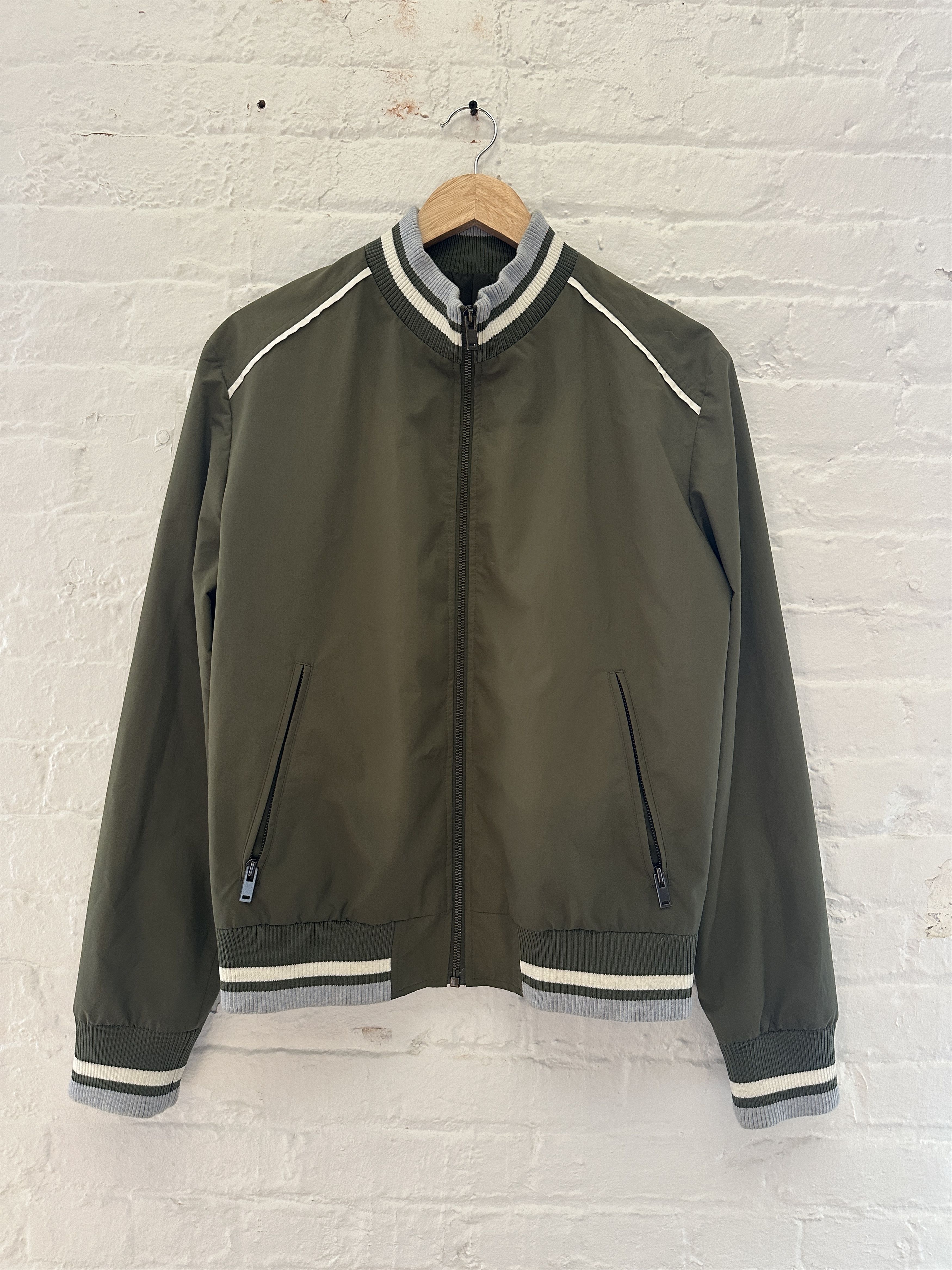 Maison Margiela MM6 Long MA-1 Bomber Jacket - s32aa0111 s44815
