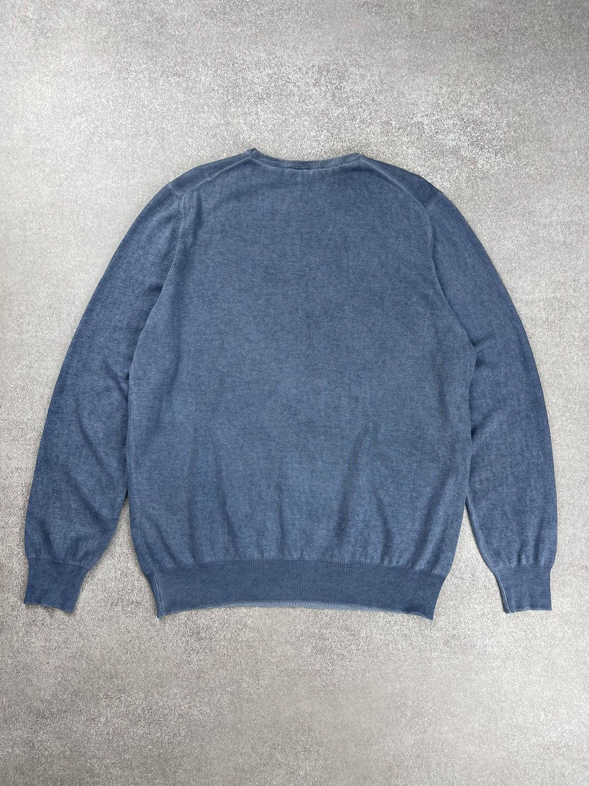 Gran Sasso Gran Sasso Cotton Knit Sweater Men’s Size 52 Size US L / EU 52-54 / 3 - 10 Thumbnail