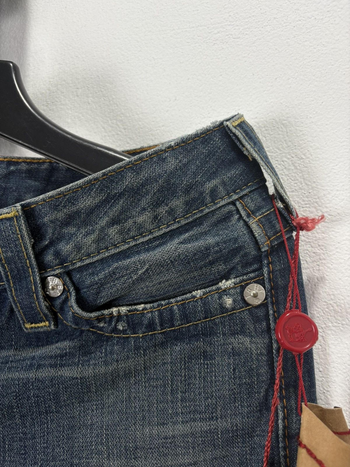True Religion 💥 Vintage True Religion Brand Jeans 💥 Size 32" / US 10 / IT 46 - 5 Thumbnail