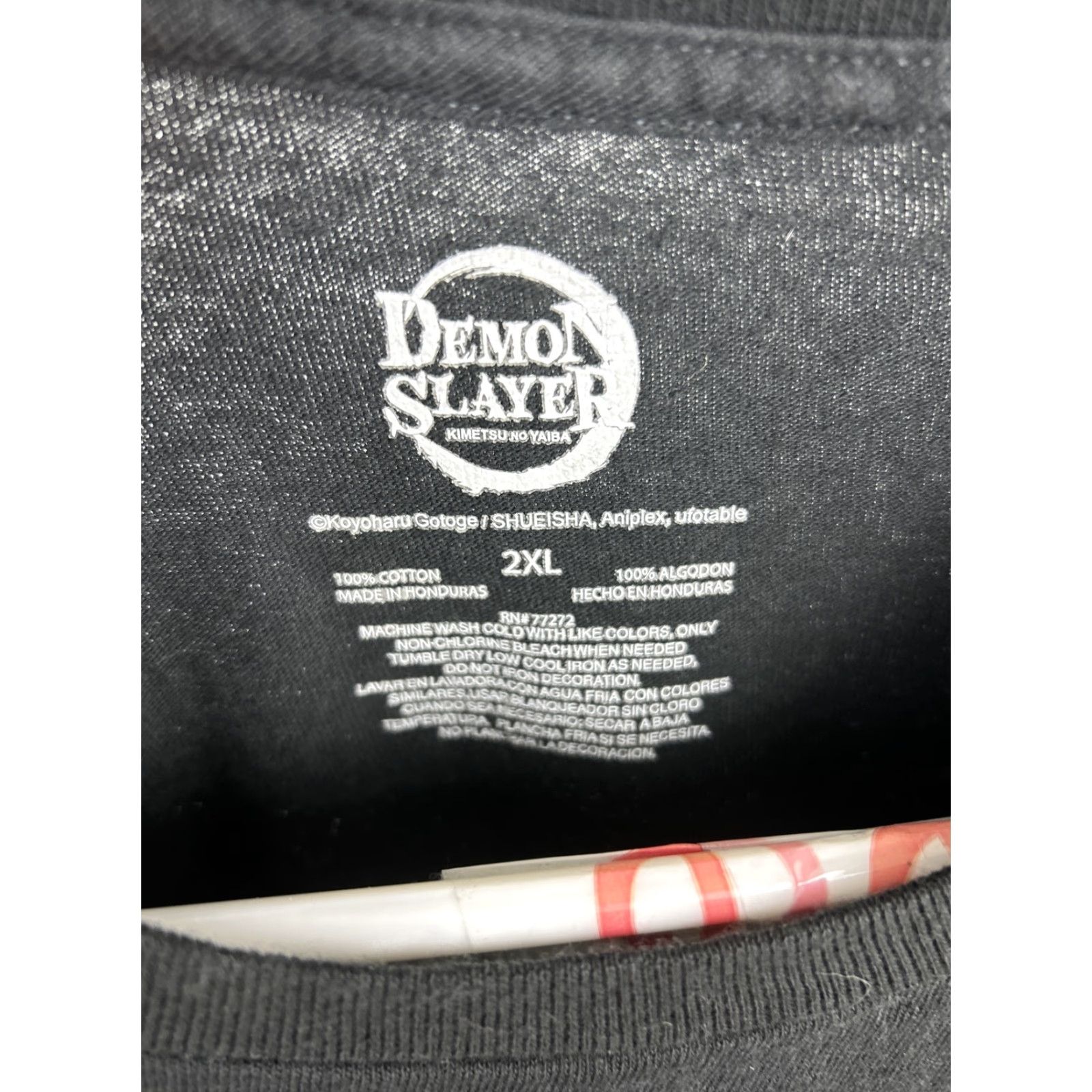 Vintage Demon Slayer Mens XXL Short Sleeve Black T Shirt Pullover Size US XXL / EU 58 / 5 - 7 Thumbnail
