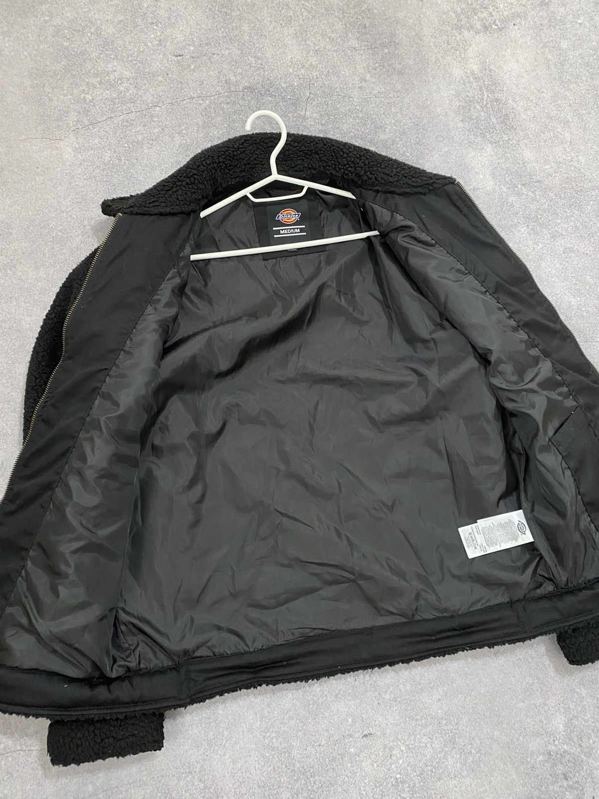Dickies Dickies Black Sherpa Jacket Zip Up Size US M / EU 48-50 / 2 - 4 Thumbnail