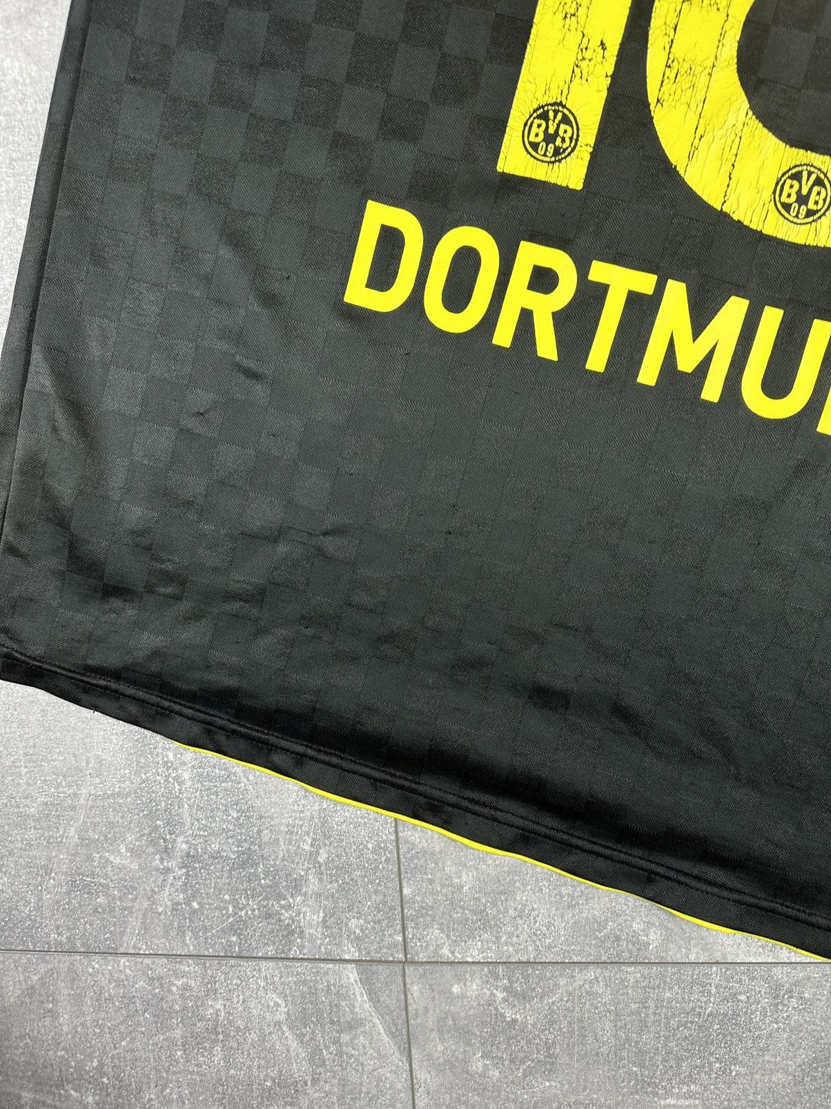 Kappa Kappa Borussia Dortmund #18 Lucas 2010/11 Away Jersey Size US XL / EU 56 / 4 - 20 Thumbnail