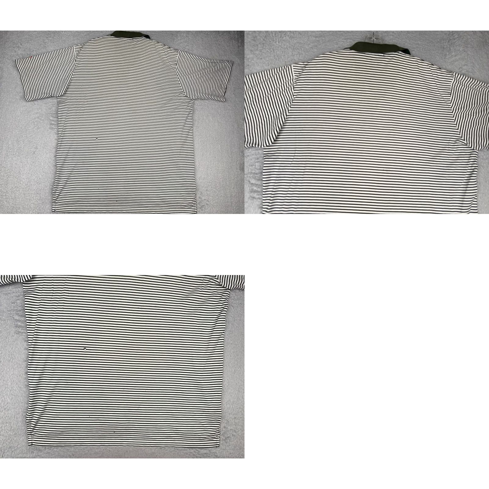 Ralph Lauren VINTAGE Ralph Lauren Polo Shirt Men XL Green White Stripe Seminole Golf READ Size US XL / EU 56 / 4 - 9 Thumbnail