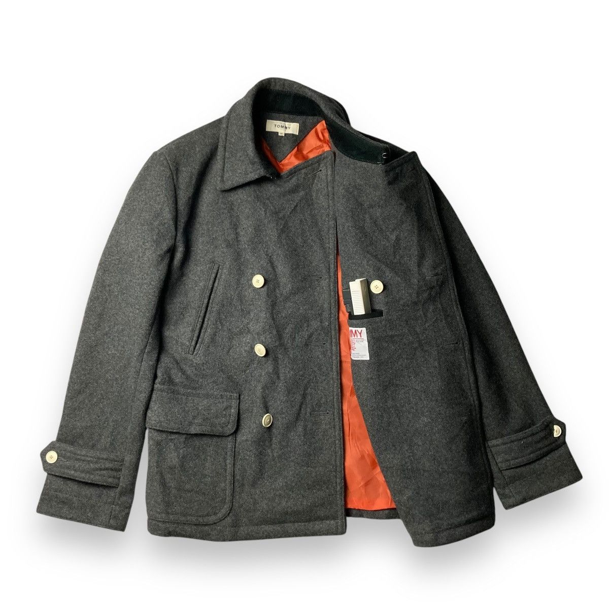 Tommy Hilfiger TOMMY DOUBLE BREASTED WOOL JACKET Size US M / EU 48-50 / 2 - 3 Thumbnail
