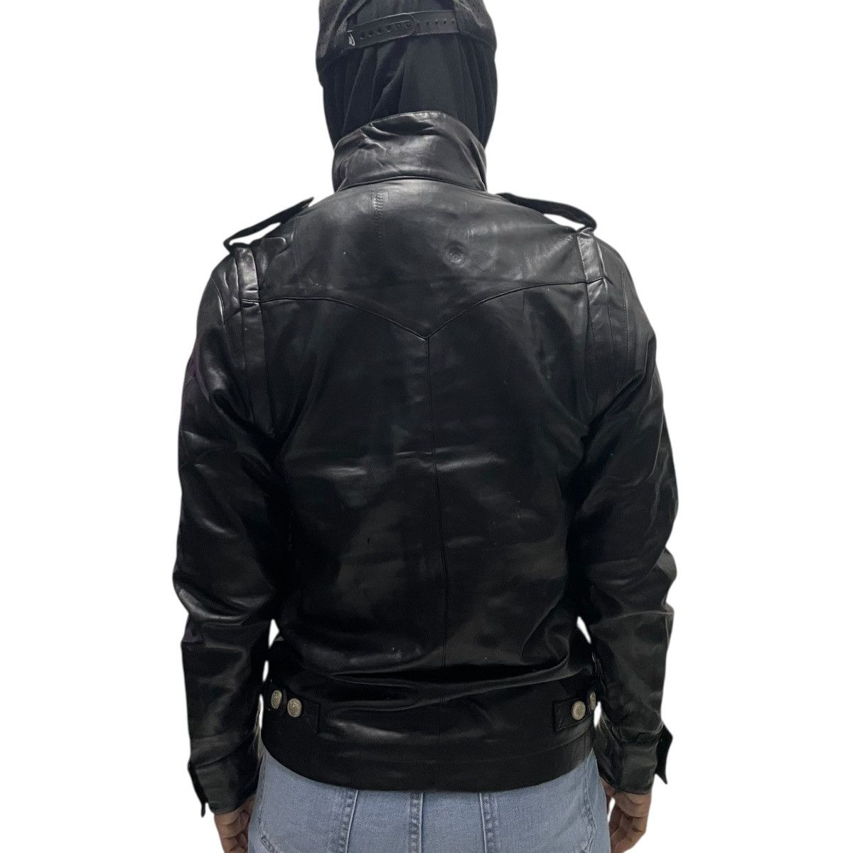 JACKROSE Detachable Sleeve Double Breast Zipper Vest Jacket 5674-201 Size M / US 6-8 / IT 42-44 - 16 Thumbnail