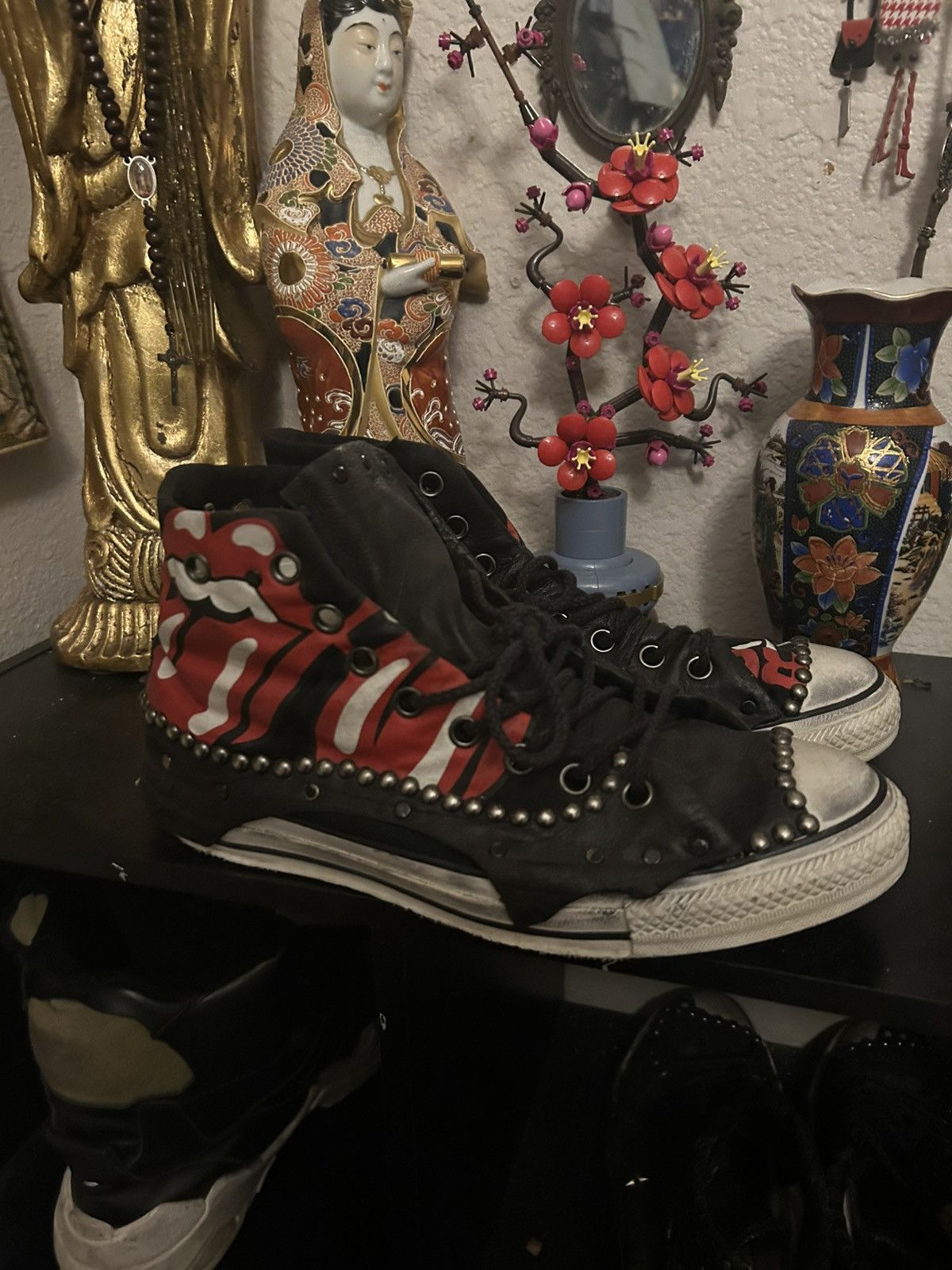 Japanese Brand Velvet jam rolling stones converse Size US 9 / EU 42 - 1 Thumbnail