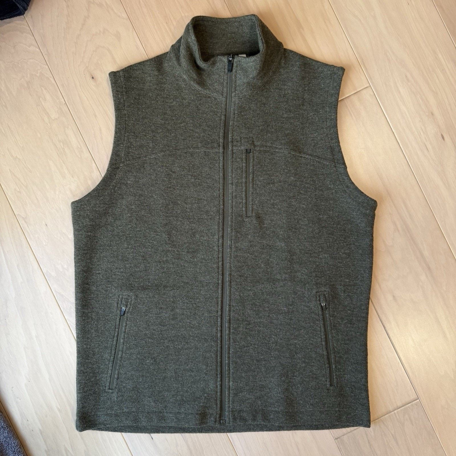 Ibex Ibex Shak Vest Large Green Full Zip Merino Wool Winter Size US L / EU 52-54 / 3 - 2 Thumbnail